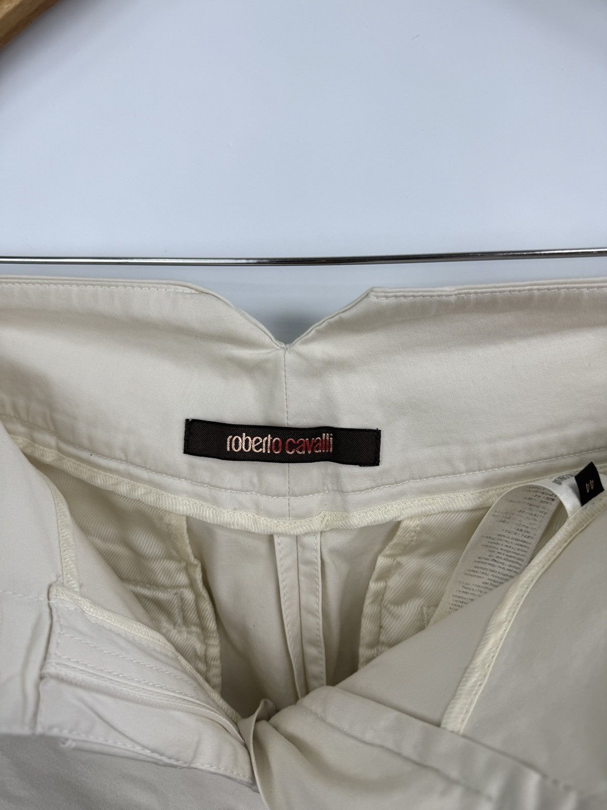 Roberto Cavalli 🇮🇹 Vintage 90s Roberto Cavalli Retro Pants Rare Hype Y2K Size 30" / US 8 / IT 44 - 7 Thumbnail