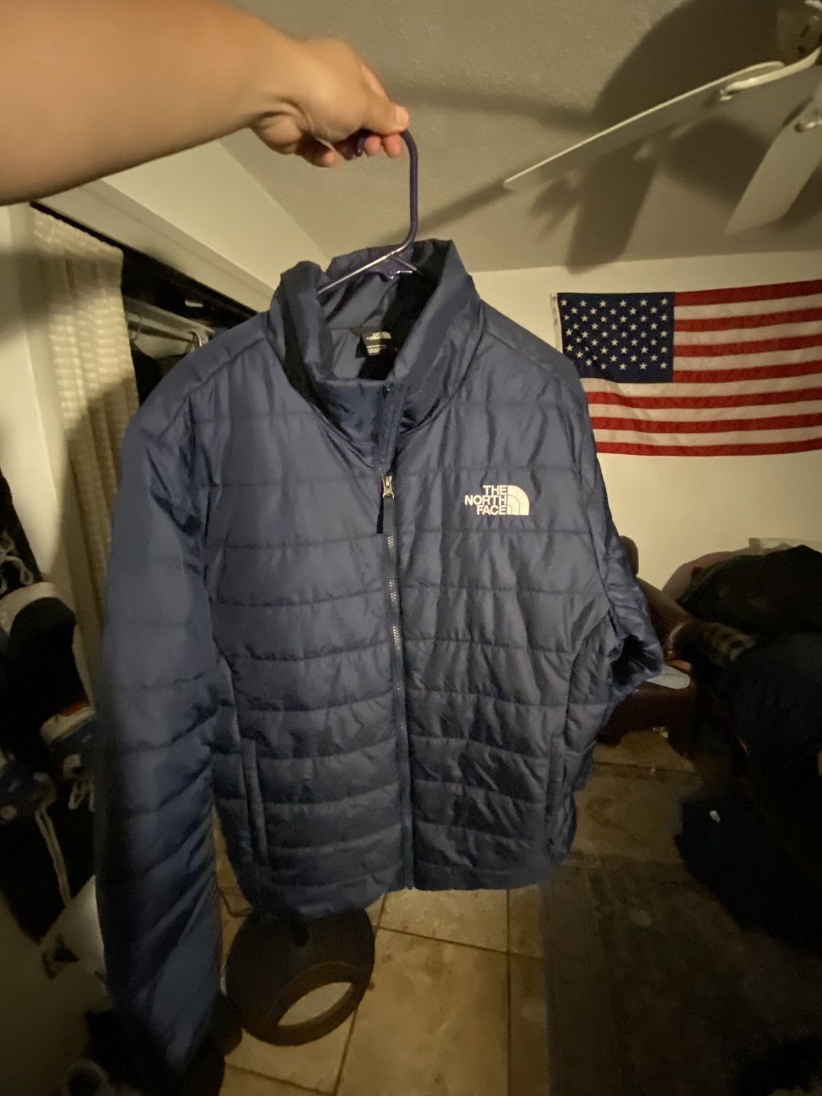 The North Face The north face Navy blue puffer jacket Size US XL / EU 56 / 4 - 1 Thumbnail