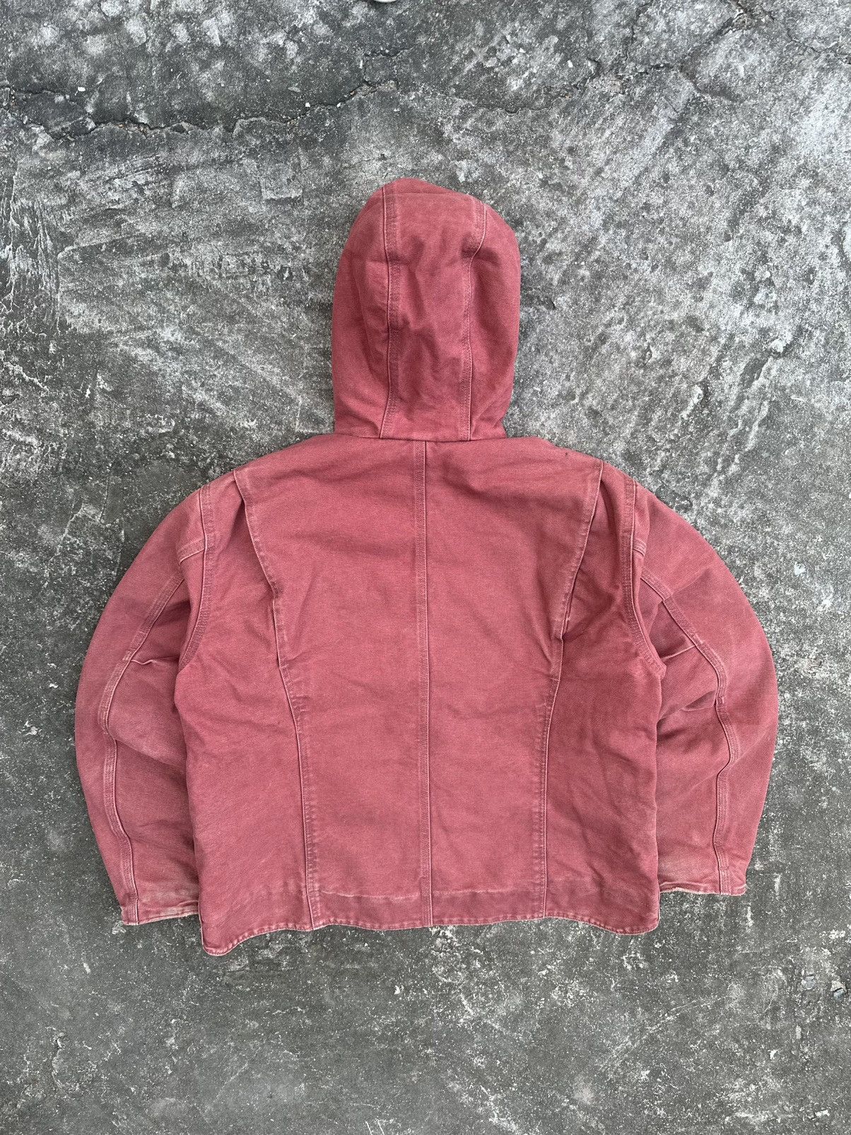 Carhartt Rare! Crazy Vintage Y2K Carhartt WJ141 VRS Hooded Jacket Size US L / EU 52-54 / 3 - 7 Thumbnail