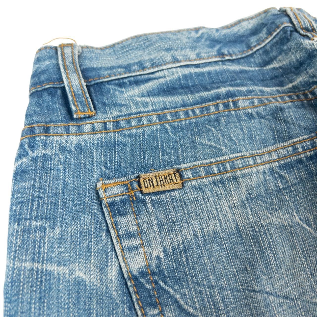 Other Vintage Oniarai Sequin Devil Japanese Denim Jeans Size W30 Size US 30 / EU 46 - 6 Thumbnail