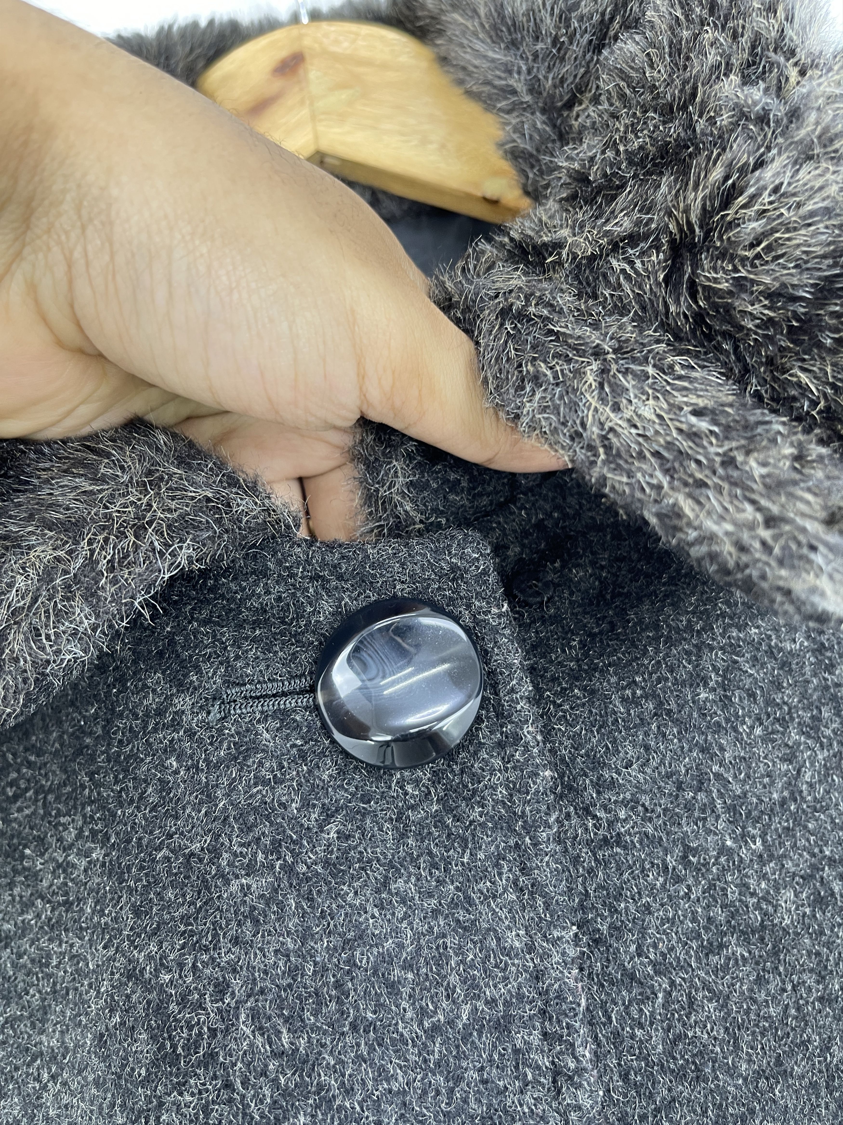 Japanese Brand Vintage Japanese Brand Button Up Sherpa Wool Jacket JA0074 Size US L / EU 52-54 / 3 - 7 Thumbnail