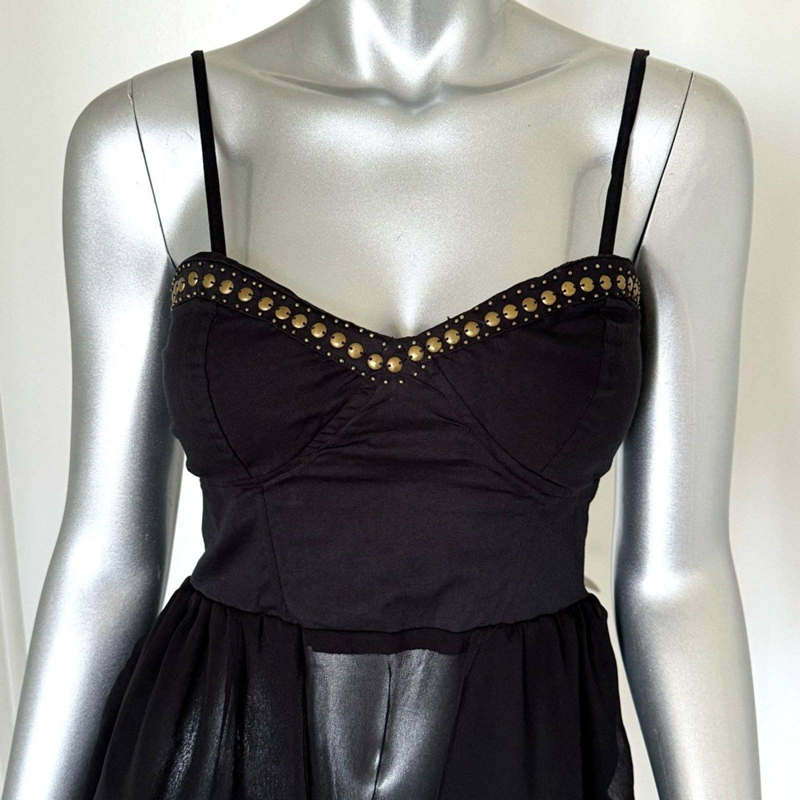 Other ANGIE Black Top with studs, Size M Size M / US 6-8 / IT 42-44 - 5 Thumbnail