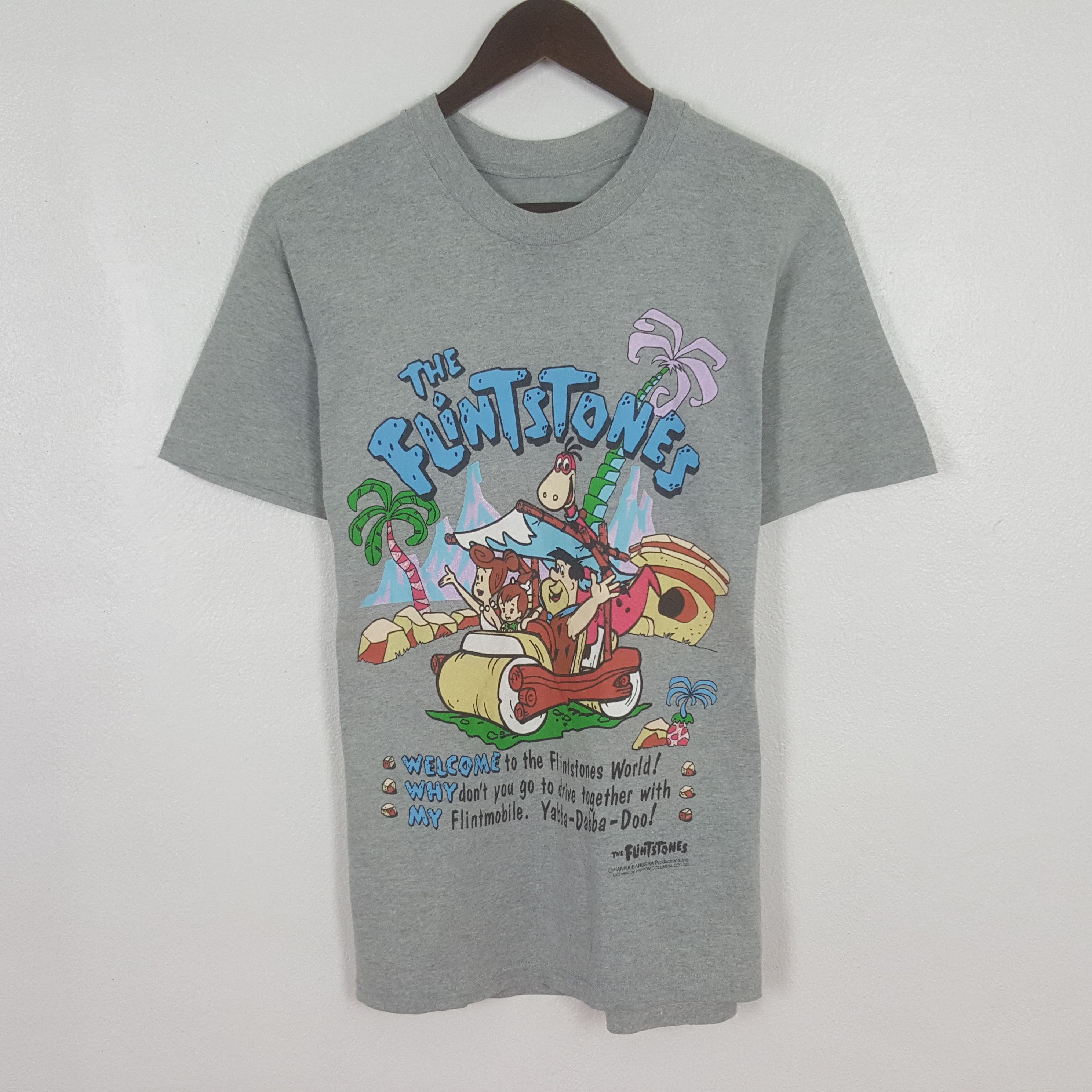 Vintage Vintage The Flintstones Tshirt Size US M / EU 48-50 / 2 - 1 Thumbnail