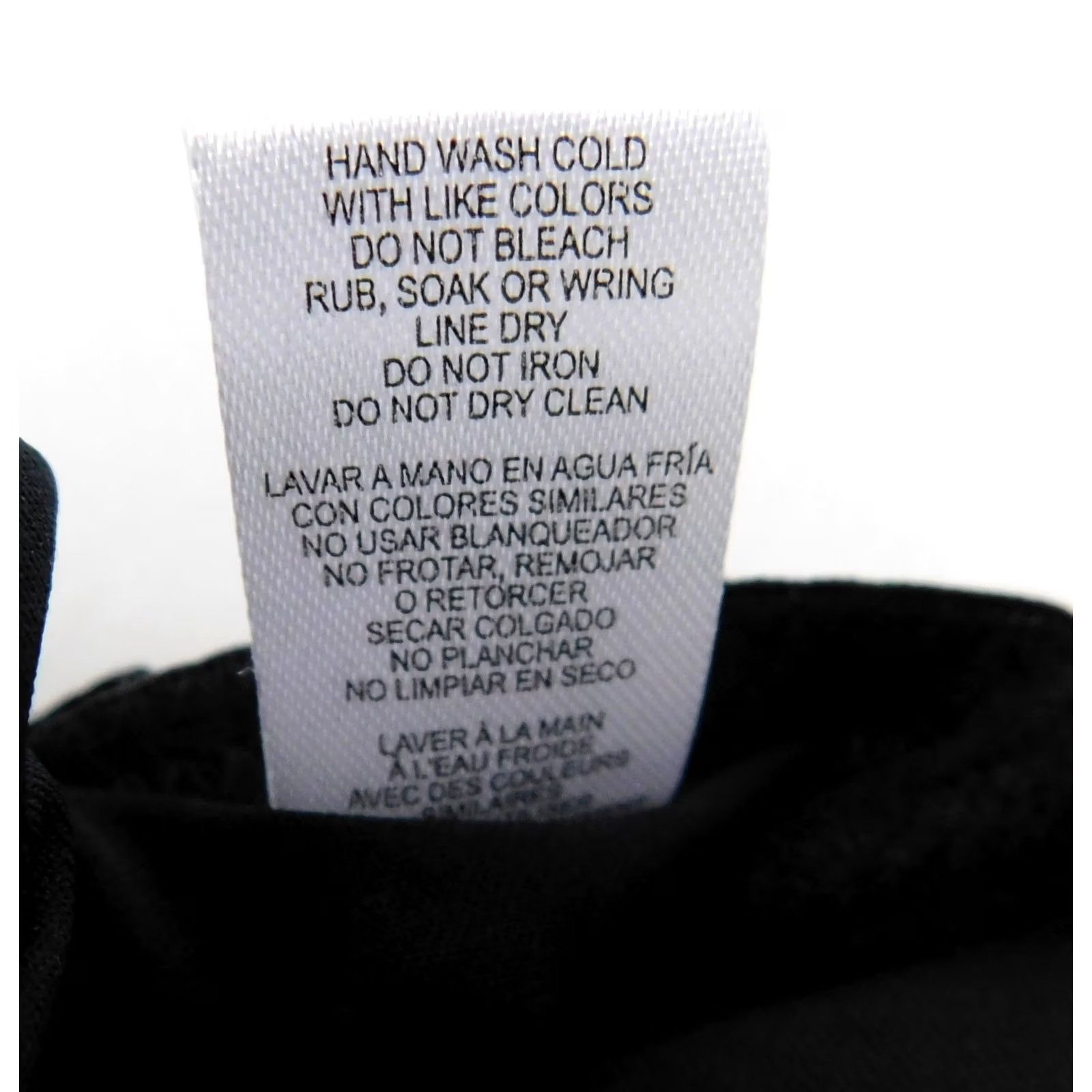Vintage Bobbie Brooks Bra 44D Black Full Coverage Underwire Front-Close Racerback T-Shirt Style Womens Size ONE SIZE - 7 Thumbnail