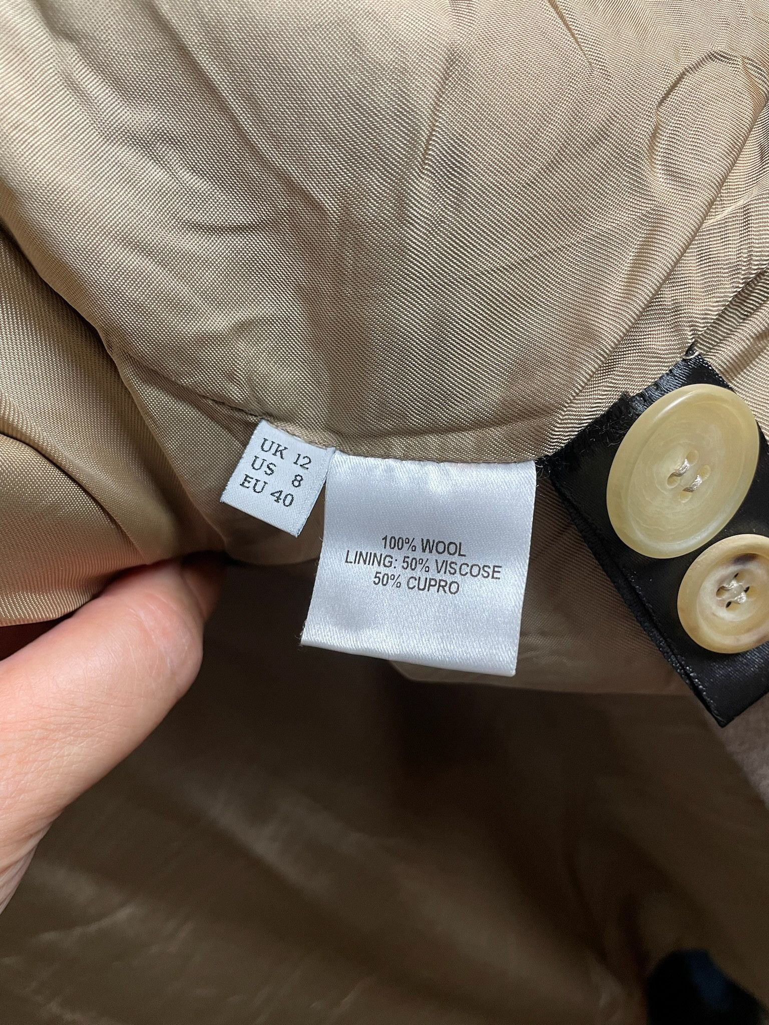 JW Anderson camel wool coat Size US XS / EU 42 / 0 - 7 Thumbnail