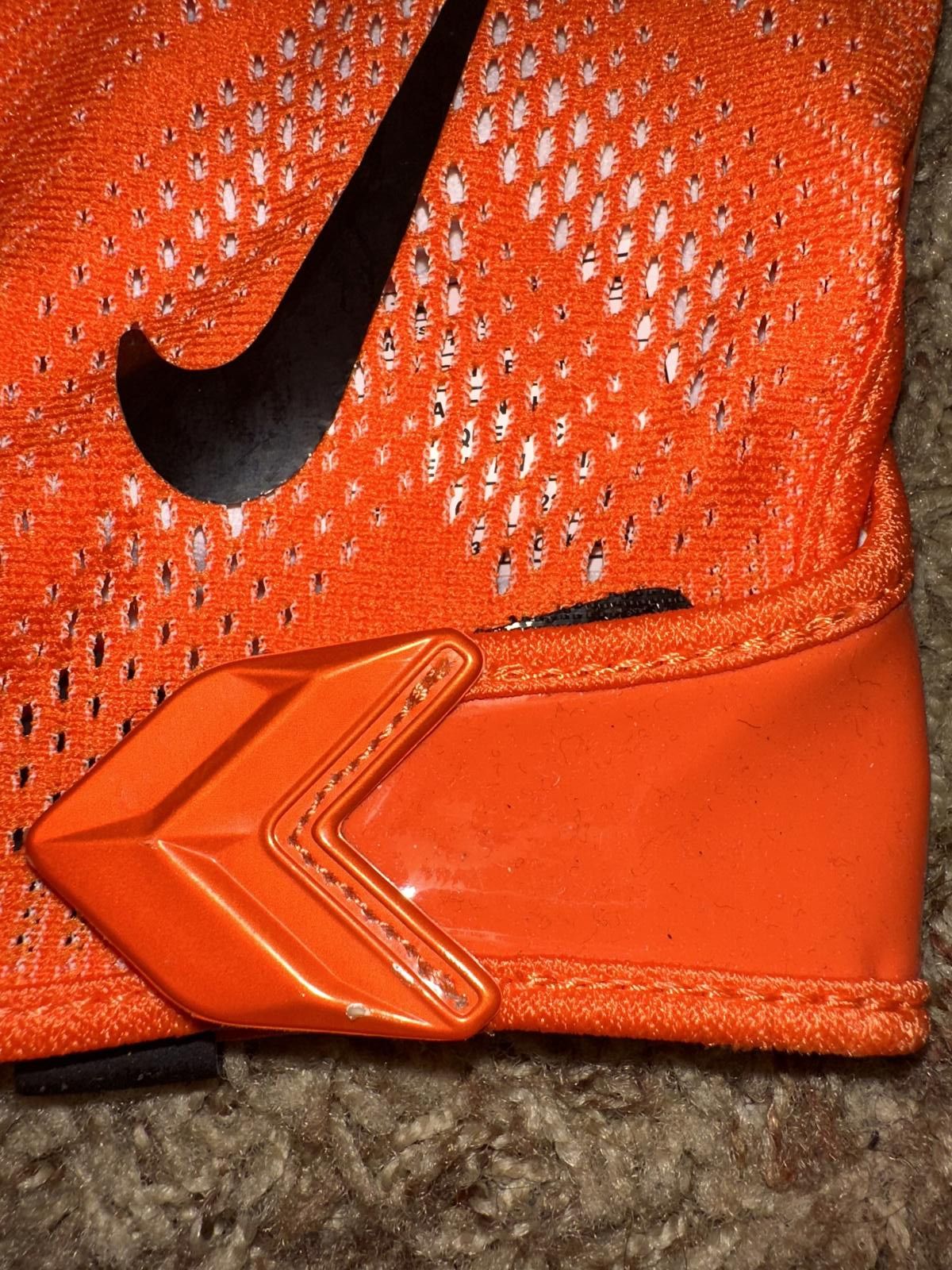 Nike Nike Men’s Vapor Knit NFL Cincinnati Bengals Receivers Football Gloves Size ONE SIZE - 8 Thumbnail