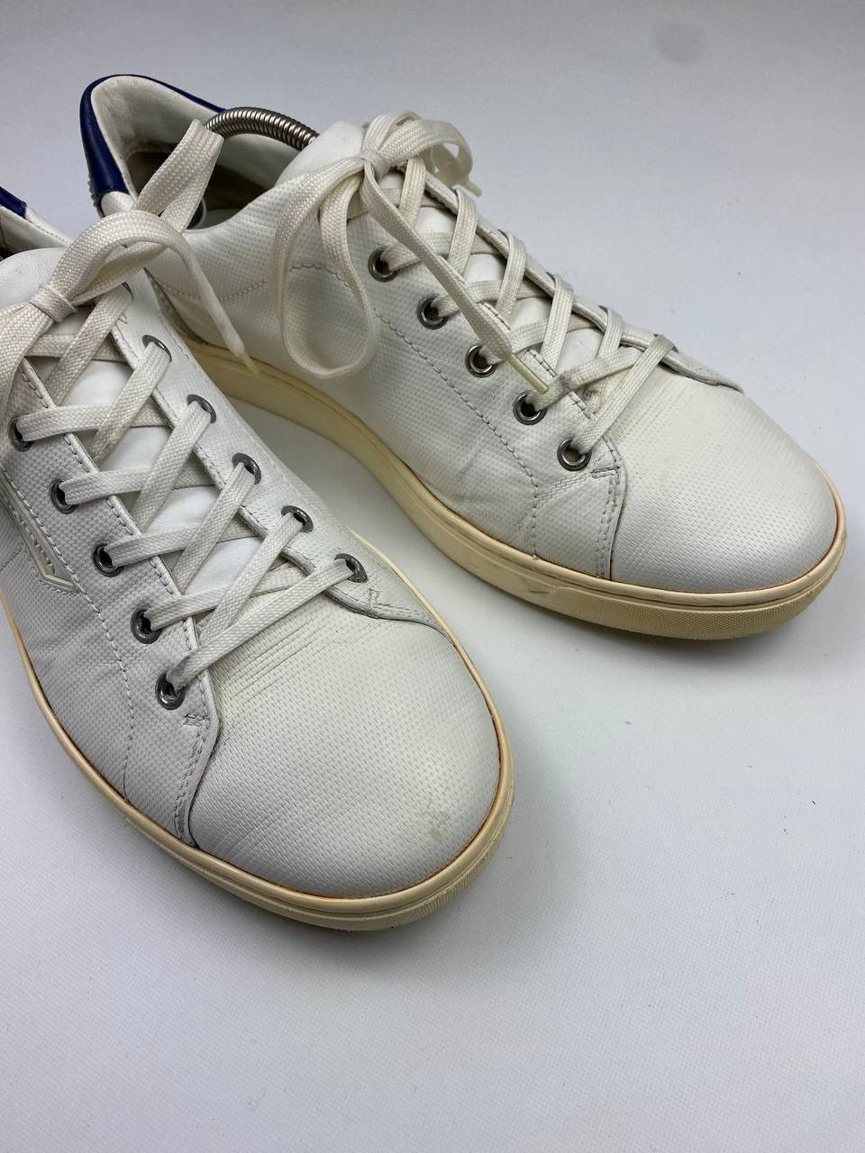 Dolce & Gabbana × Vintage DOLCE GABBANA MENS LEATHER SNEAKERS CASUAL SHOES Size US 7 / EU 40 - 4 Thumbnail