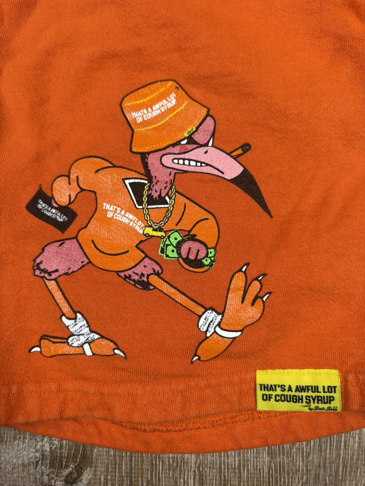 Awful Lot of Cough Syrup Awful Lot of Cough Syrup Orange Shorts Size US 30 / EU 46 - 4 Thumbnail