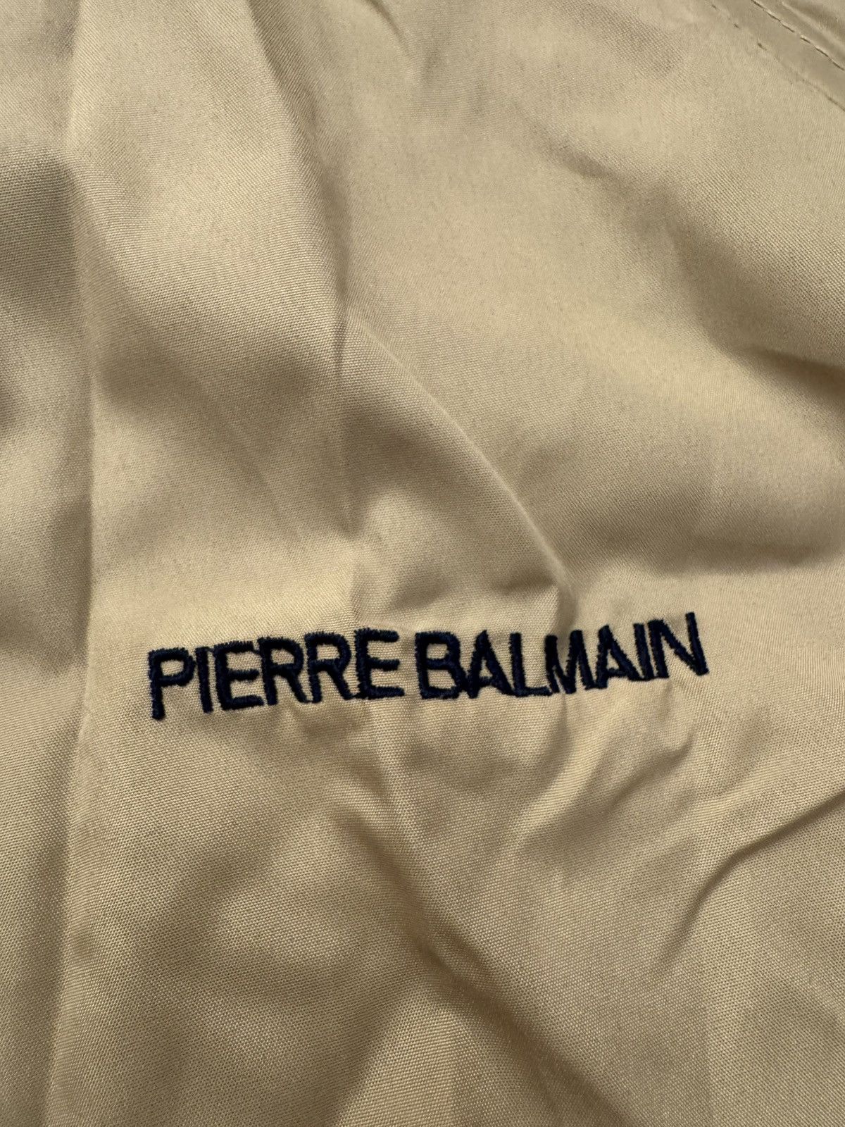 Pierre Balmain Pierre Balmain Vintage 90s Beige Light Jacket size L Size US L / EU 52-54 / 3 - 6 Thumbnail