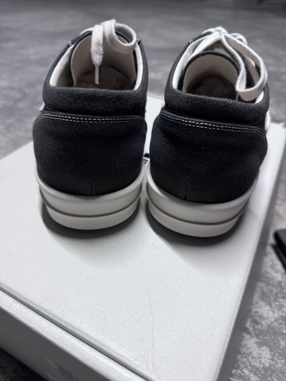 Rick Owens × Rick Owens Drkshdw Rick Owens Vintage Vans EDFU 2023 Size US 12 / EU 45 - 9 Thumbnail
