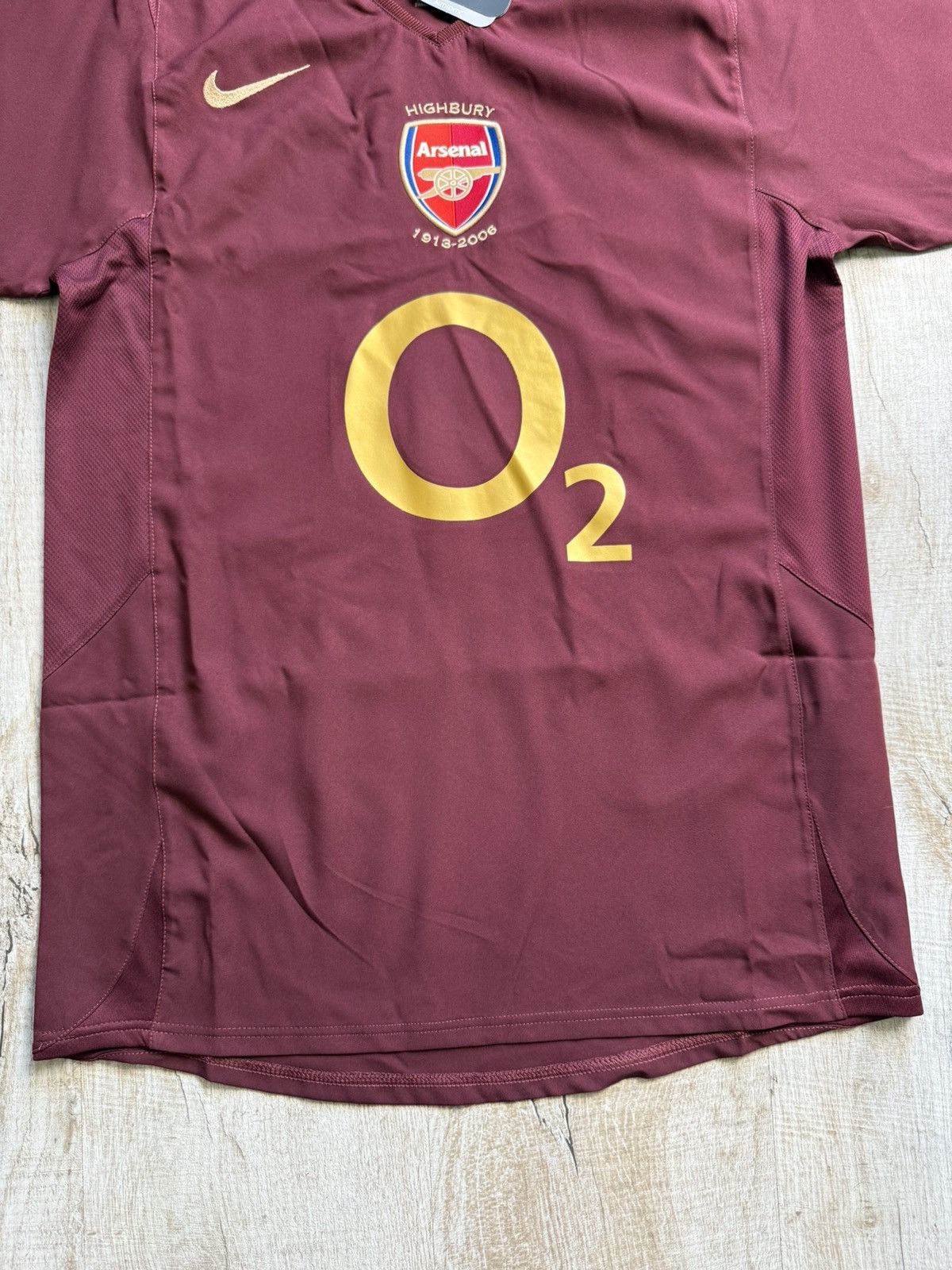 Nike Highbury Arsenal London 2005 2006 home football shirt S Men Size US S / EU 44-46 / 1 - 6 Thumbnail