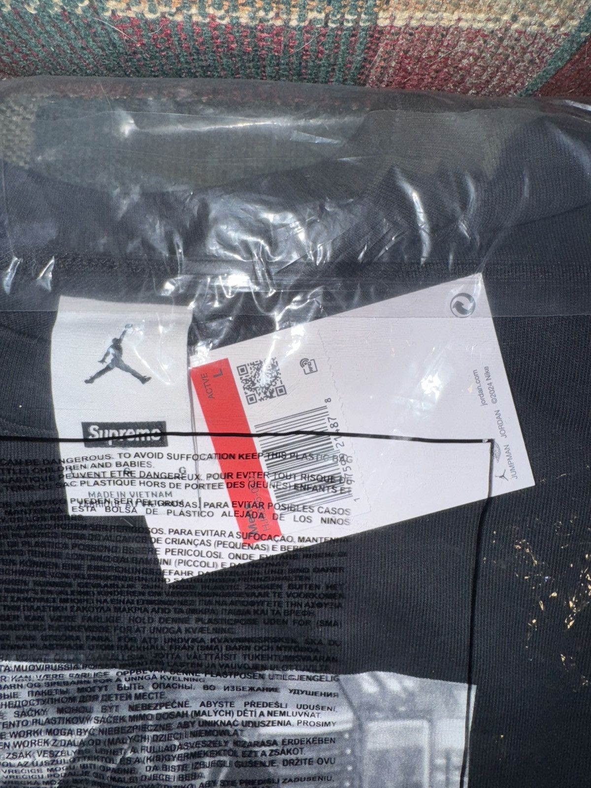 Jordan Brand × Supreme Supreme x Jordan Biggie Short sleeve tee Size US L / EU 52-54 / 3 - 2 Thumbnail