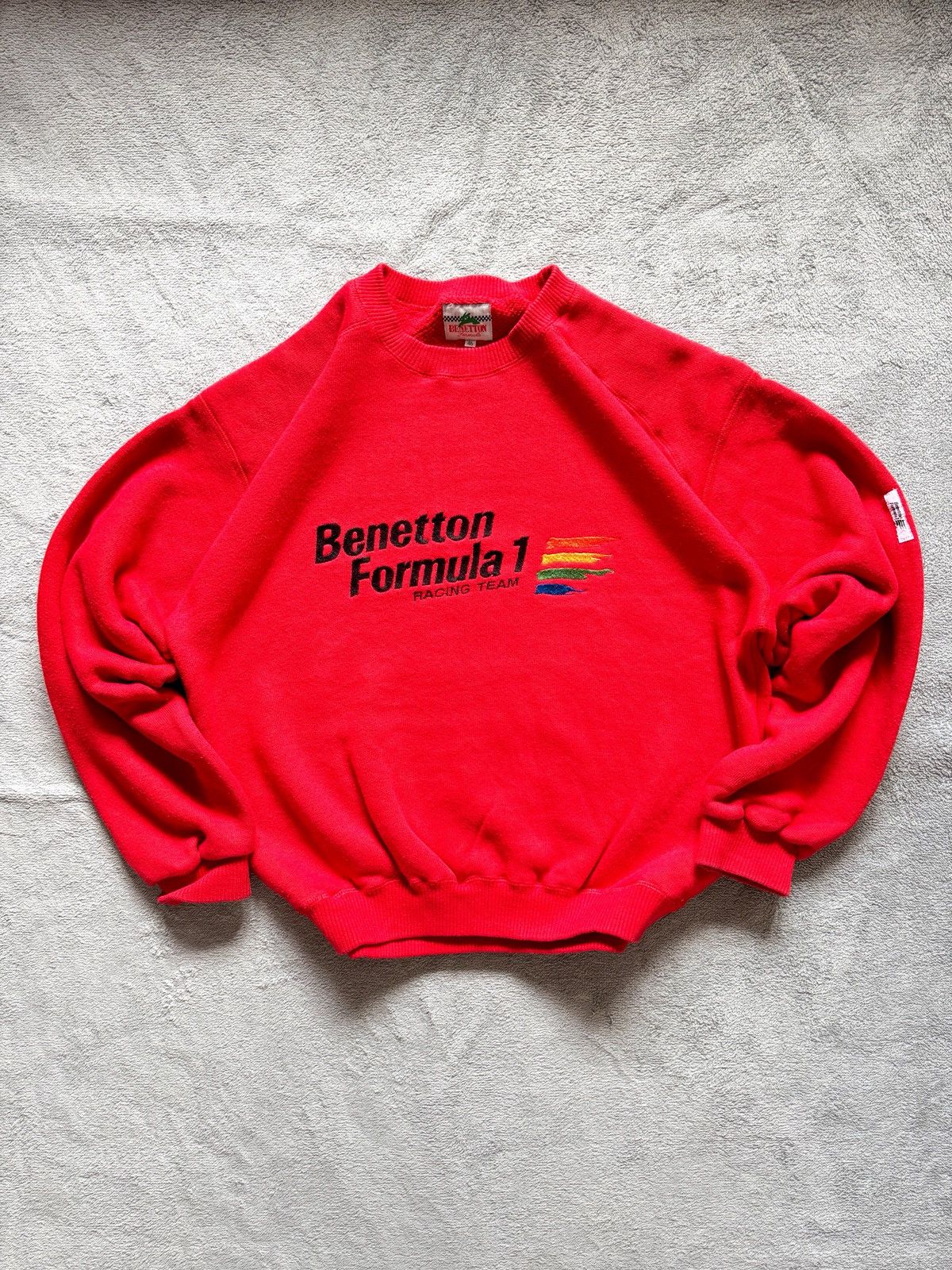 Benetton Vintage Benetton Formula 1 Racing Team Crewneck Size US S / EU 44-46 / 1 - 1 Thumbnail