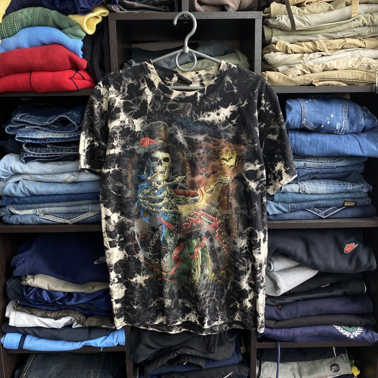 Other Vintage Wild Big Graphic Skull Fuck Humor 90’s tee Size US M / EU 48-50 / 2 - 1 Thumbnail