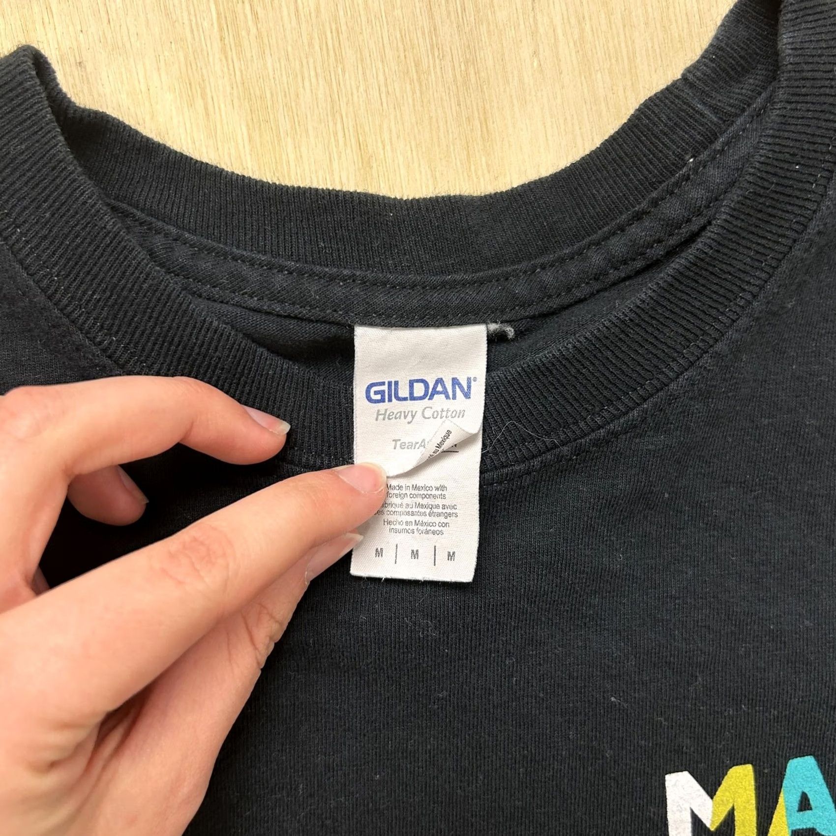 Gildan Martin Garrix Gildan Shirt Mens M Black USNA Concert Tee T-Shirt 2019 Size US M / EU 48-50 / 2 - 3 Thumbnail