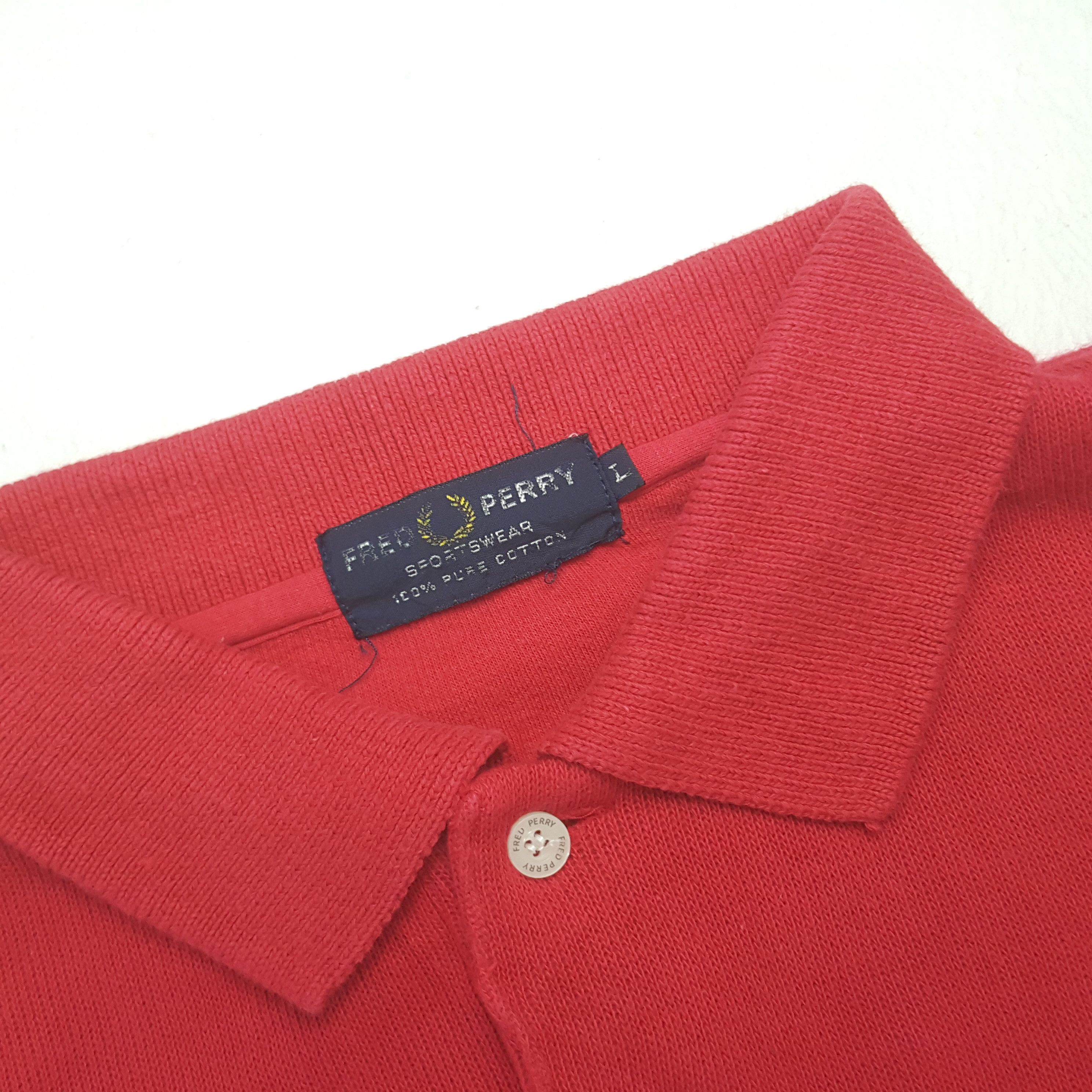 Fred Perry Vintage Fred Perry Designer Polos Sweatshirt RR8 Size US L / EU 52-54 / 3 - 4 Thumbnail