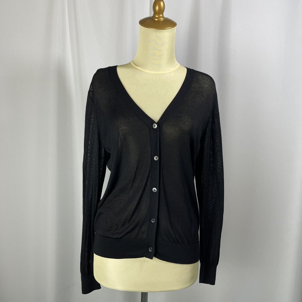 Uniqlo Uniqlo Black Cardigan Size XL / US 12-14 / IT 48-50 - 3 Thumbnail