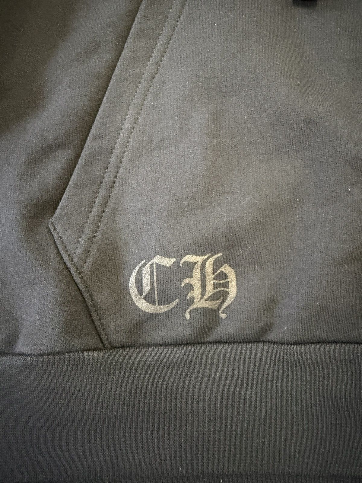 Chrome Hearts chrome hearts scroll logo hoodie Size US M / EU 48-50 / 2 - 4 Thumbnail