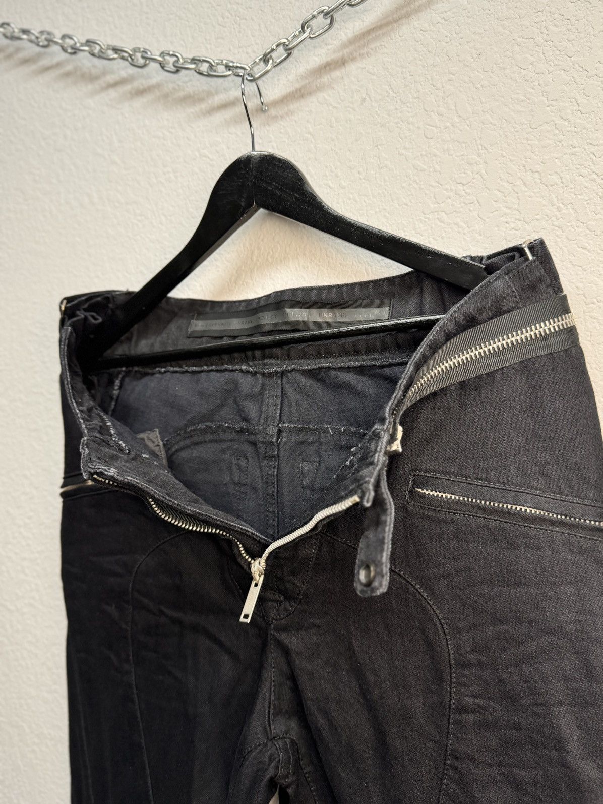 Ben Taverniti Unravel Project × Rick Owens × Vintage BEN TAVERNITI UNRAVEL PROJECT VINTAGE RICK OWENS MOTTO Size US 33 - 10 Thumbnail
