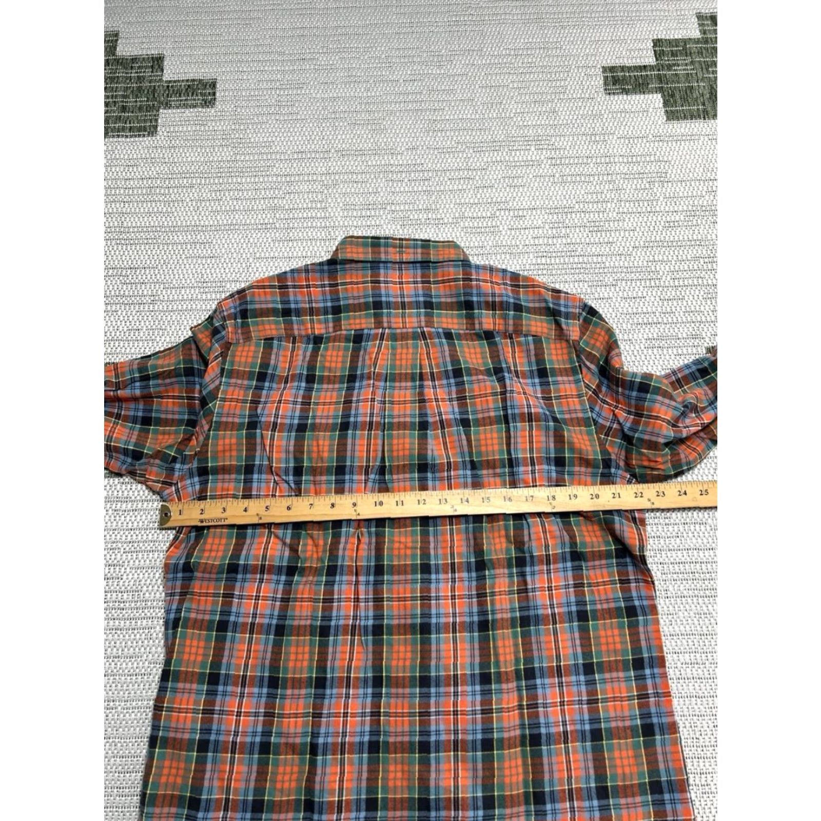 Brooks Brothers Brooks Brothers Flannel Shirt Mens XL Regular Plaid Cotton Button-Down Multi Color Casual Shirts Mens XL Plaid Cotton Button-Up Brooks Brothers Size US XL / EU 56 / 4 - 6 Thumbnail