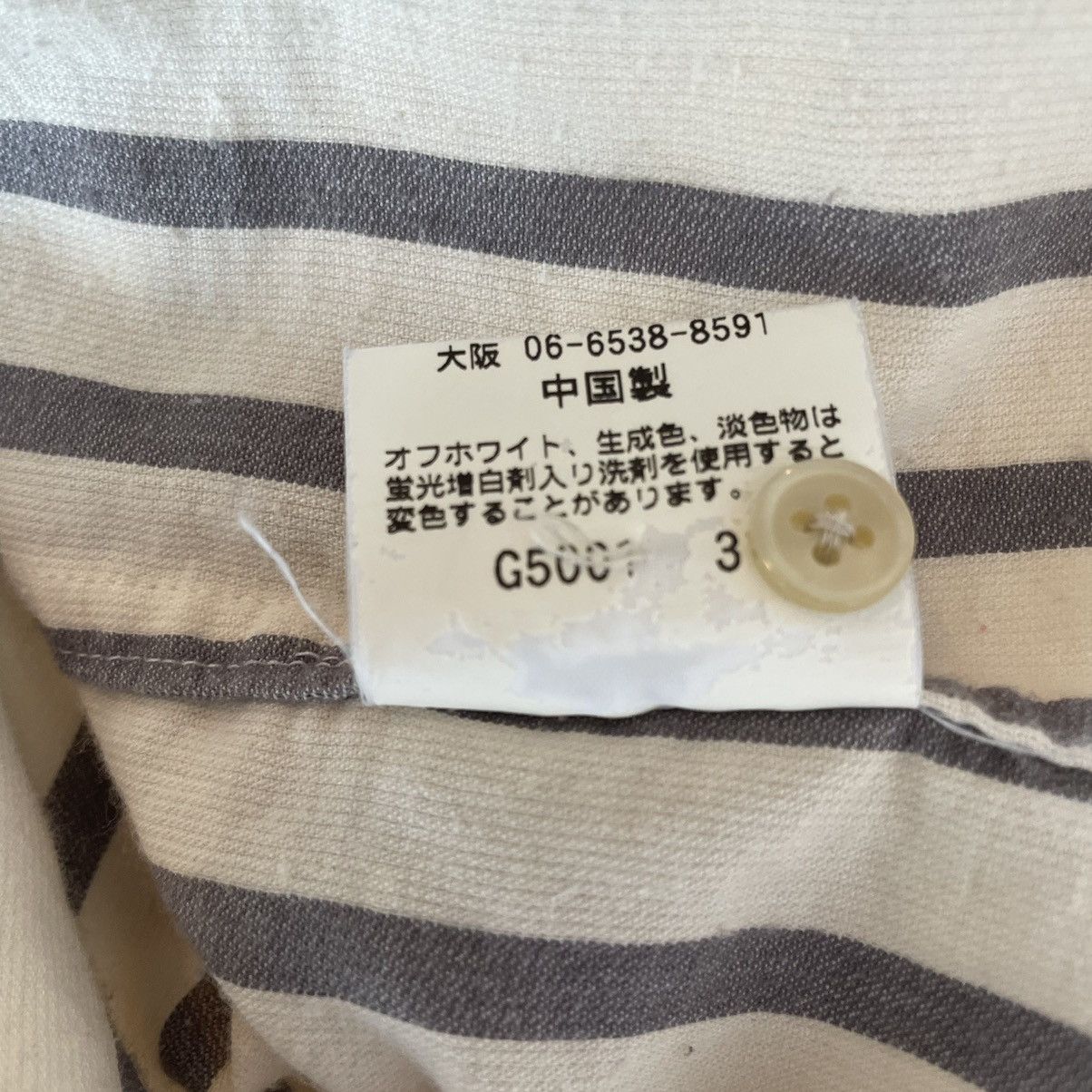Yohji Yamamoto Yohji Yomamato A.A.R Button Up Size US M / EU 48-50 / 2 - 5 Thumbnail