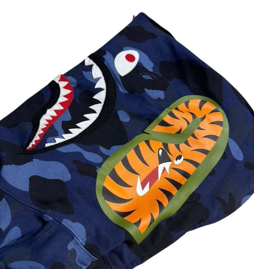 Bape BAPE Black & Navy Camo Full zip hoodie Size US M / EU 48-50 / 2 - 4 Thumbnail
