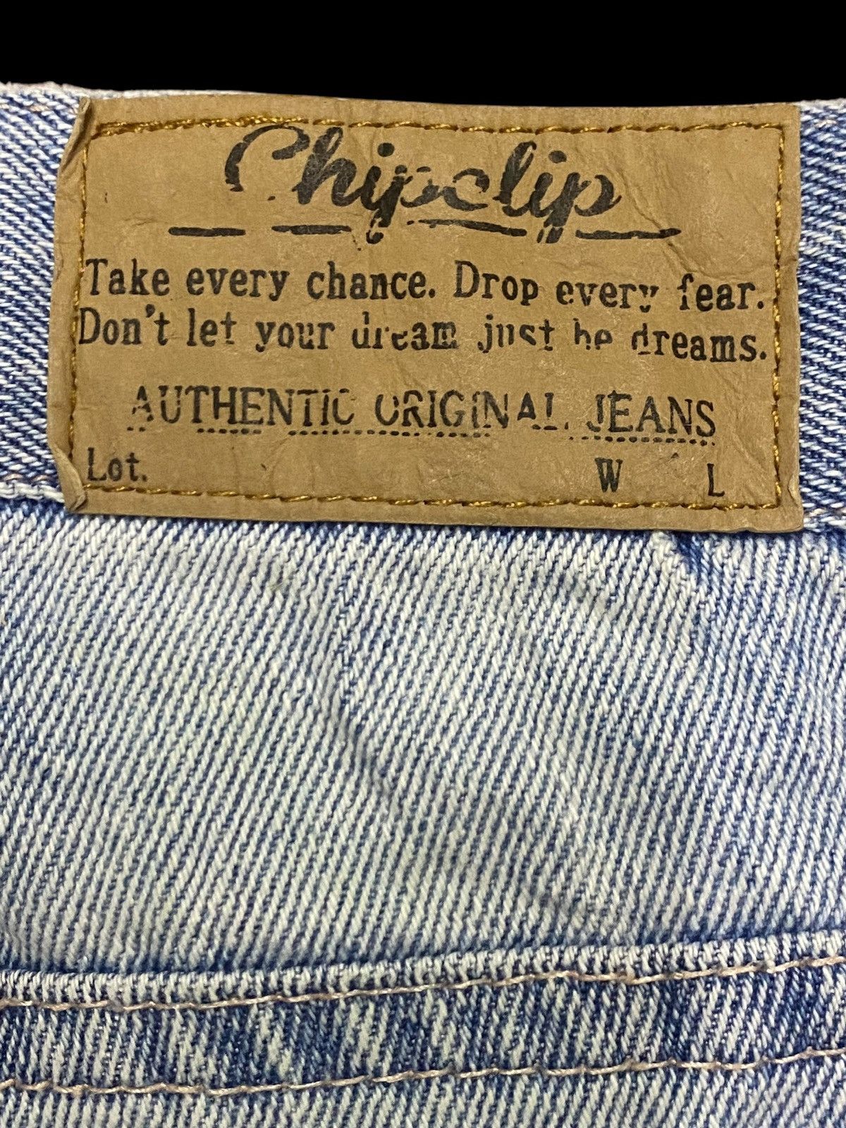 Japanese Brand Vintage Japanese Chipclip Faded Wash Distressed Style Jeans Size US 28 / EU 44 - 11 Thumbnail