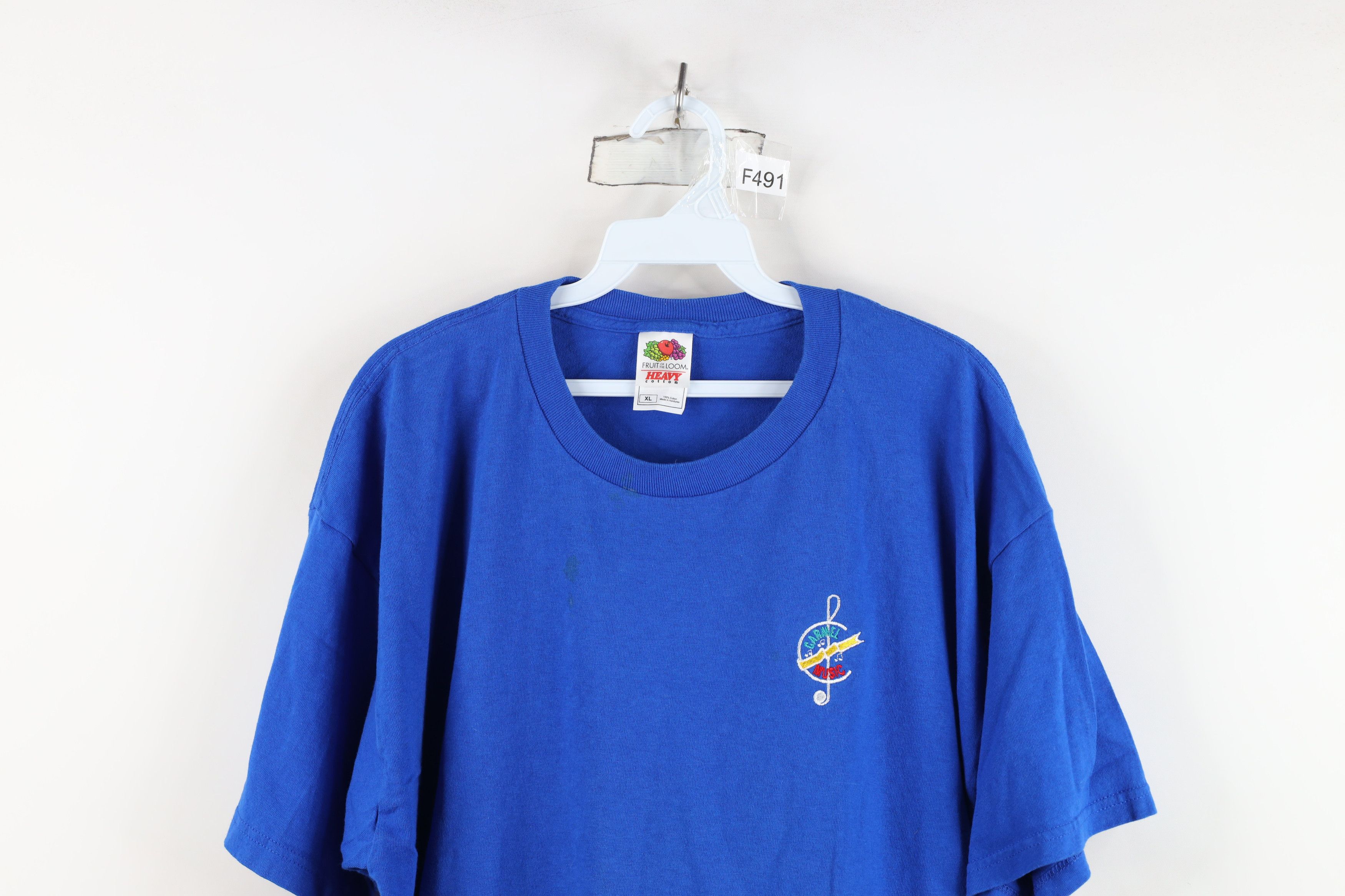 Vintage Vintage Streetwear Spell Carmel Music Short Sleeve T-Shirt Size US XL / EU 56 / 4 - 2 Thumbnail