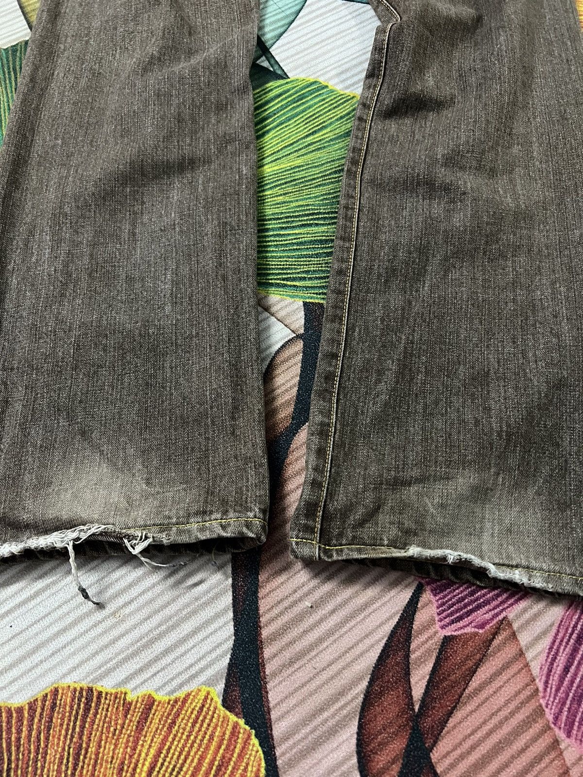 Japanese Brand 💥FLARE💥VTG EDWIN EXCLUSIVE VINTAGE BROWN JEANS Size US 35 - 6 Thumbnail