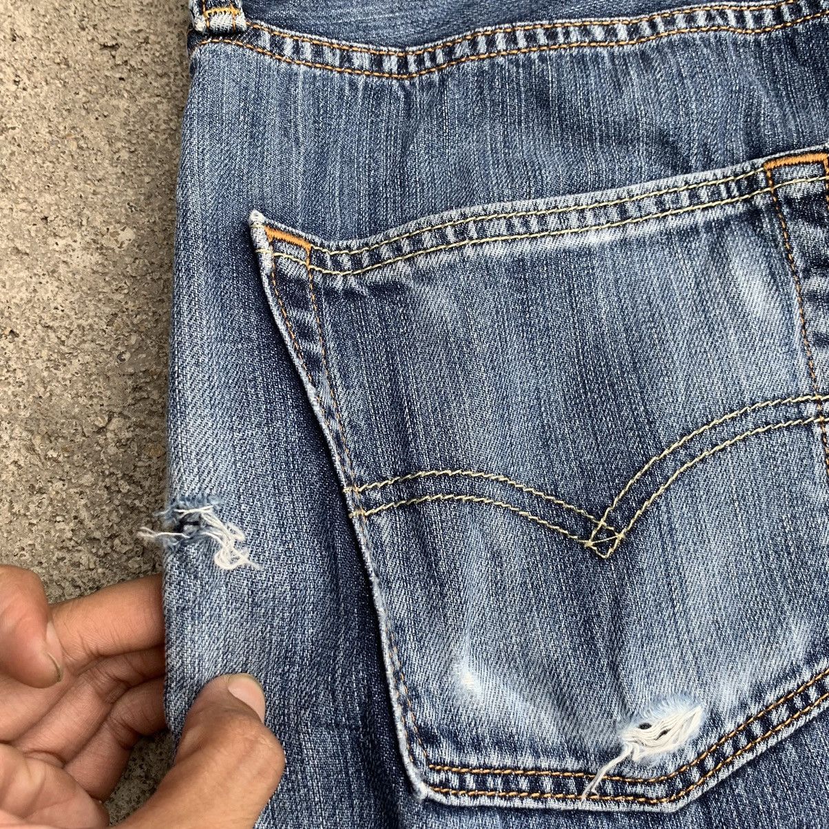 Levi's Levis 503 Straight Washed Distressed Y2K Denim Jeans W31 Size US 31 - 11 Thumbnail