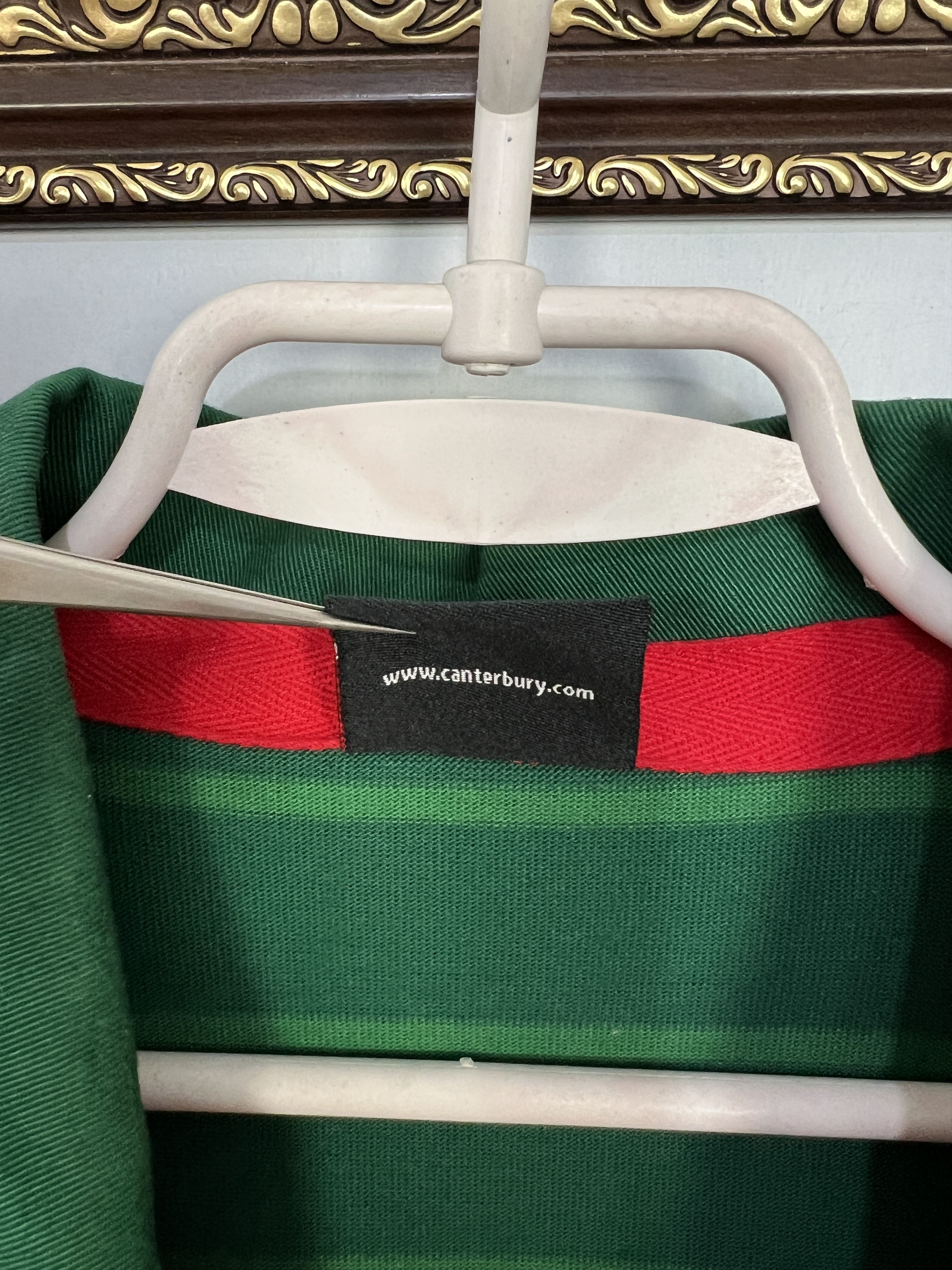 Canterbury of New Zealand Canterbury Leicester Tigers Rugby Union Jersey Mens Polo Size US L / EU 52-54 / 3 - 9 Thumbnail