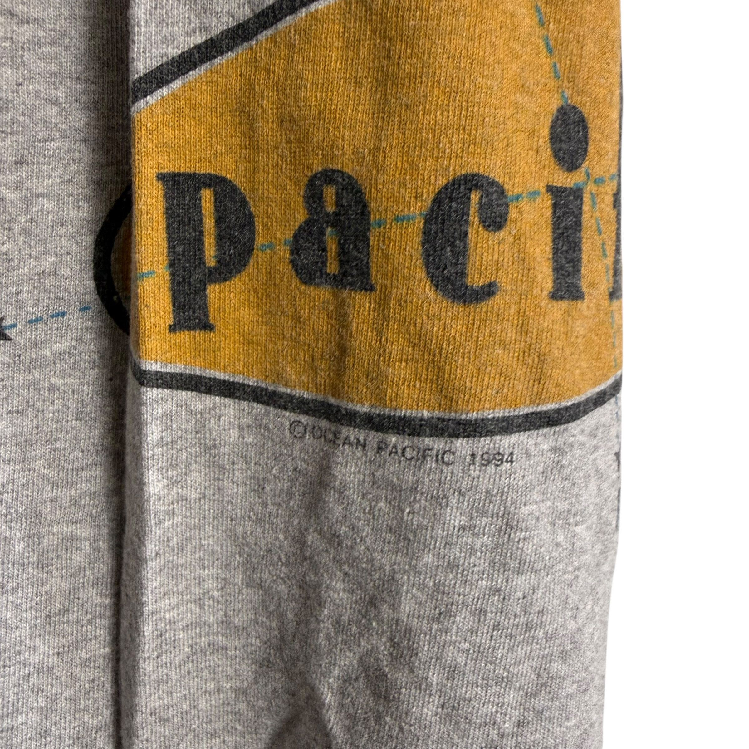 Ocean Pacific 🔥RARE🔥Vintage 90s Ocean Pasific OP T-shirt Single Stich Size US XL / EU 56 / 4 - 5 Thumbnail