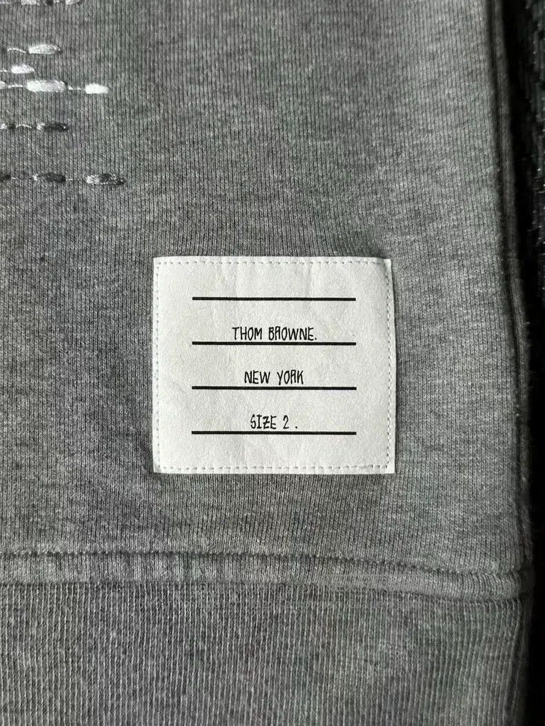 Thom Browne Thom Browne Embroidered hoodie Size US M / EU 48-50 / 2 - 4 Thumbnail