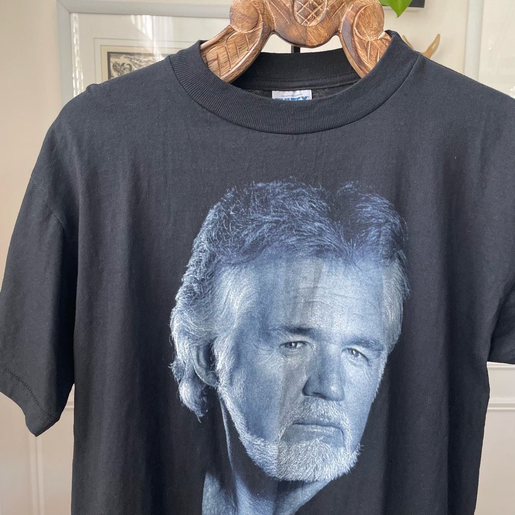 Vintage Vintage 1994 Kenny Rodgers Tour T-shirt L Size US L / EU 52-54 / 3 - 4 Thumbnail