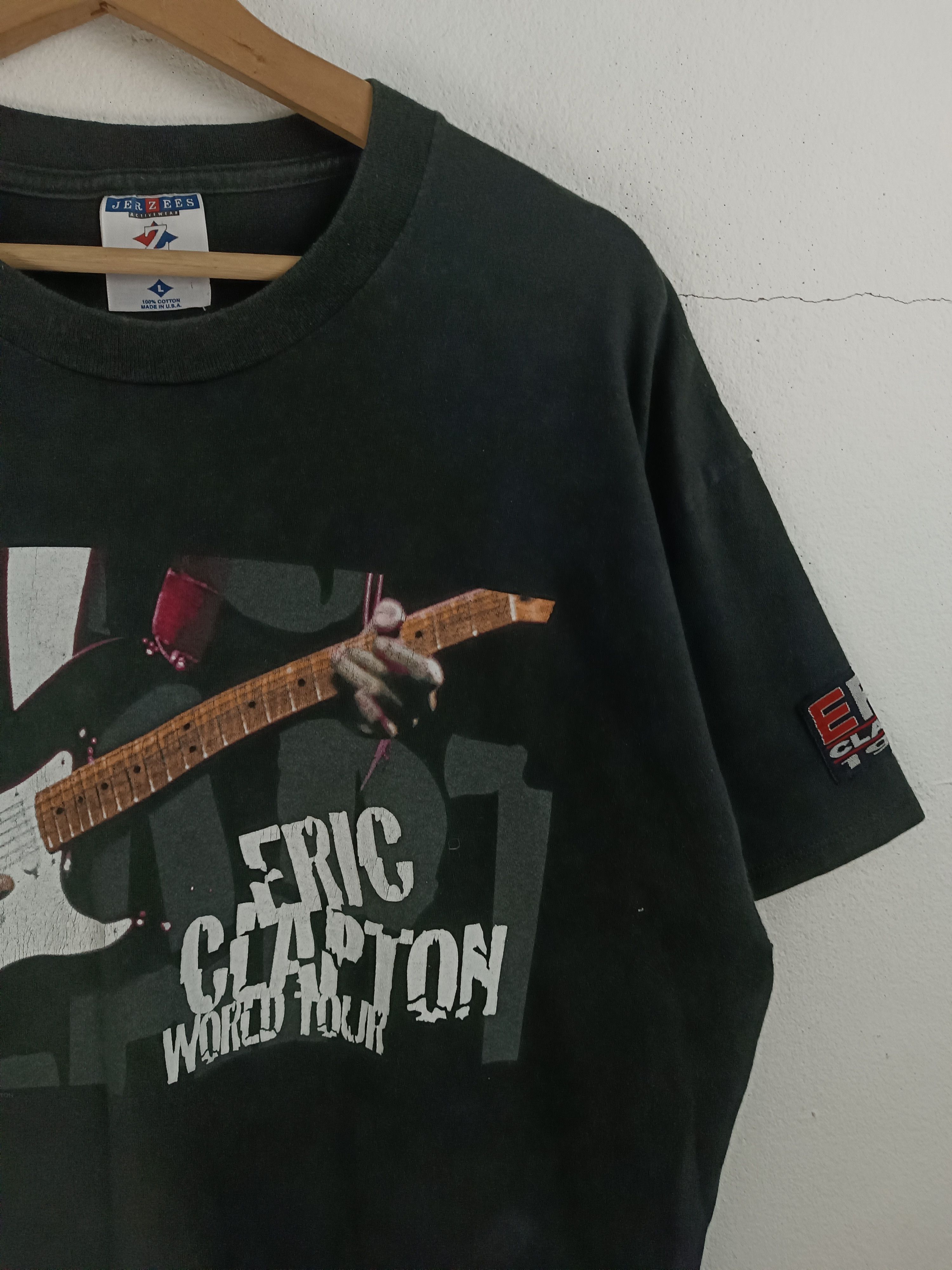 Band Tees VINTAGE 90'S ERIC CLAPTON JAPAN TOUR VERY RARE ROCK BEATLES Size US L / EU 52-54 / 3 - 6 Thumbnail
