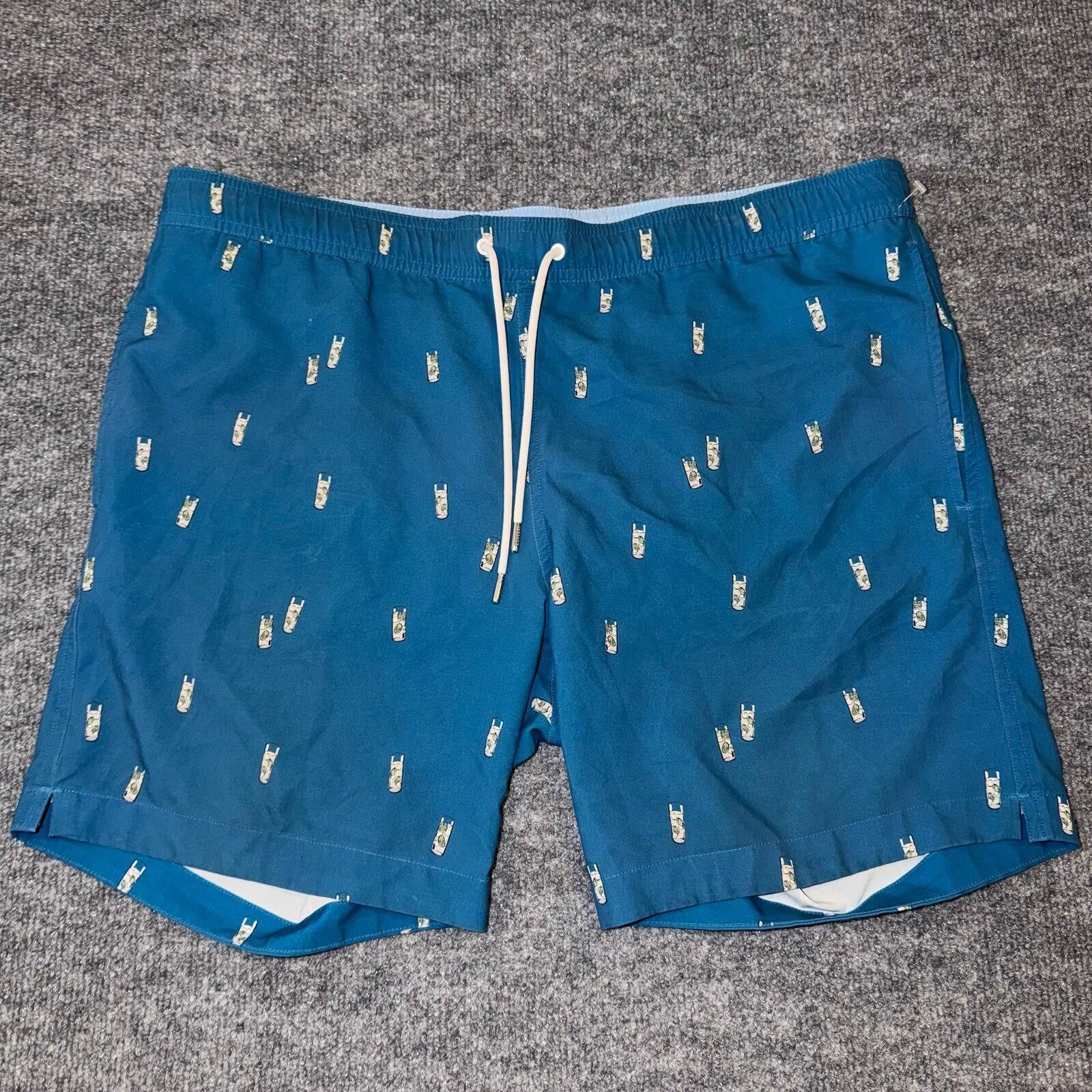 Bonobos Bonobos Margherita Drink Board Shorts Lined Mens MD Rare Size US 32 / EU 48 - 1 Thumbnail
