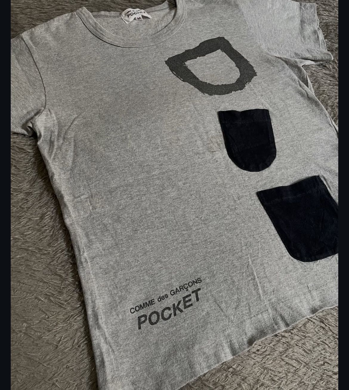 Comme des Garcons AD2011 Comme Des Garcons Pocket Tee Tshirt Size US M / EU 48-50 / 2 - 2 Thumbnail
