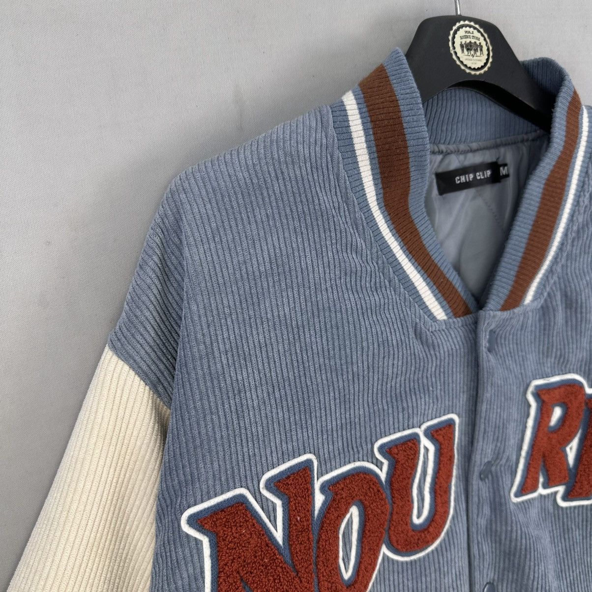 Japanese Brand Corduroy Varsity Jacket by Chip Clip Japanese Brand Size US L / EU 52-54 / 3 - 2 Thumbnail