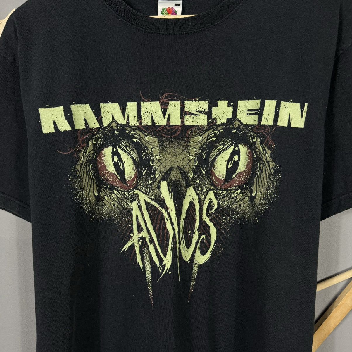 Band Tees × Vintage Rammstein Adios Band T-shirt Size US L / EU 52-54 / 3 - 5 Thumbnail