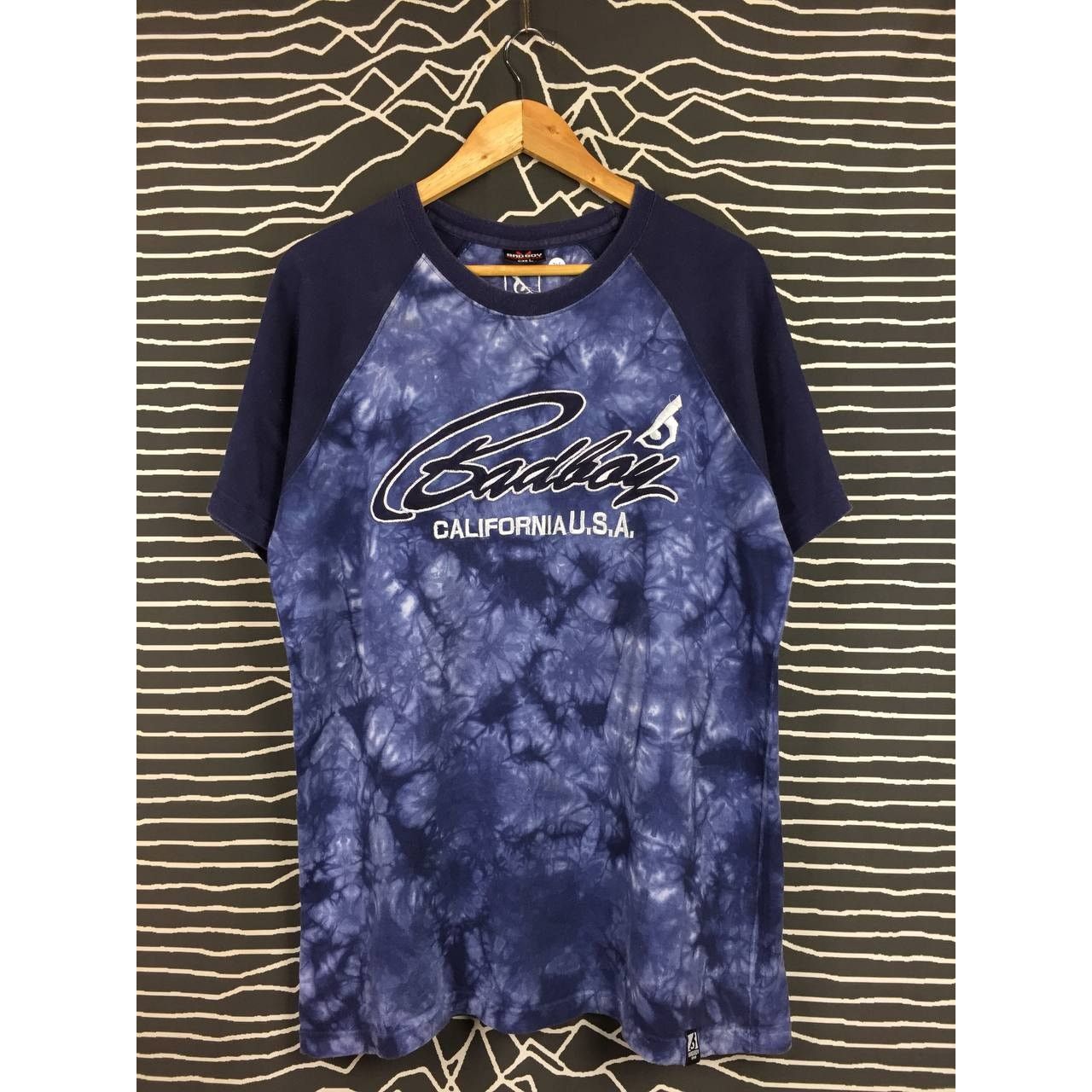 Revenge × Sad Boys × Vintage Vtg Bad Boy California U.S.A Embroidered Logo Tee Size US L / EU 52-54 / 3 - 1 Thumbnail