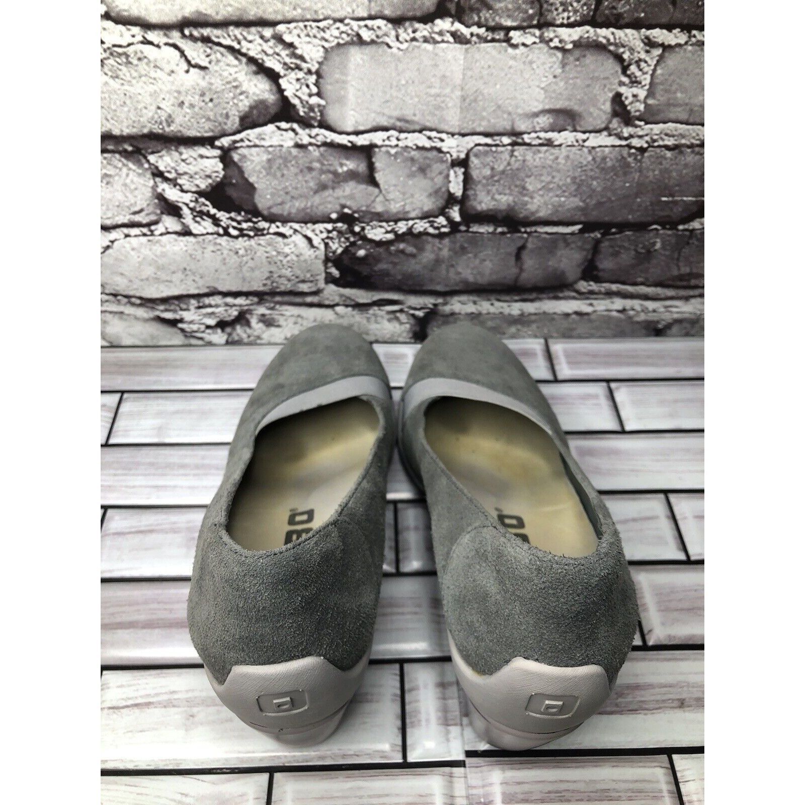 TSUBO Tsubo Damira Gray Suede Comfort Wedge Pumps Career Shoes Wom Size US 8 / IT 38 - 8 Thumbnail