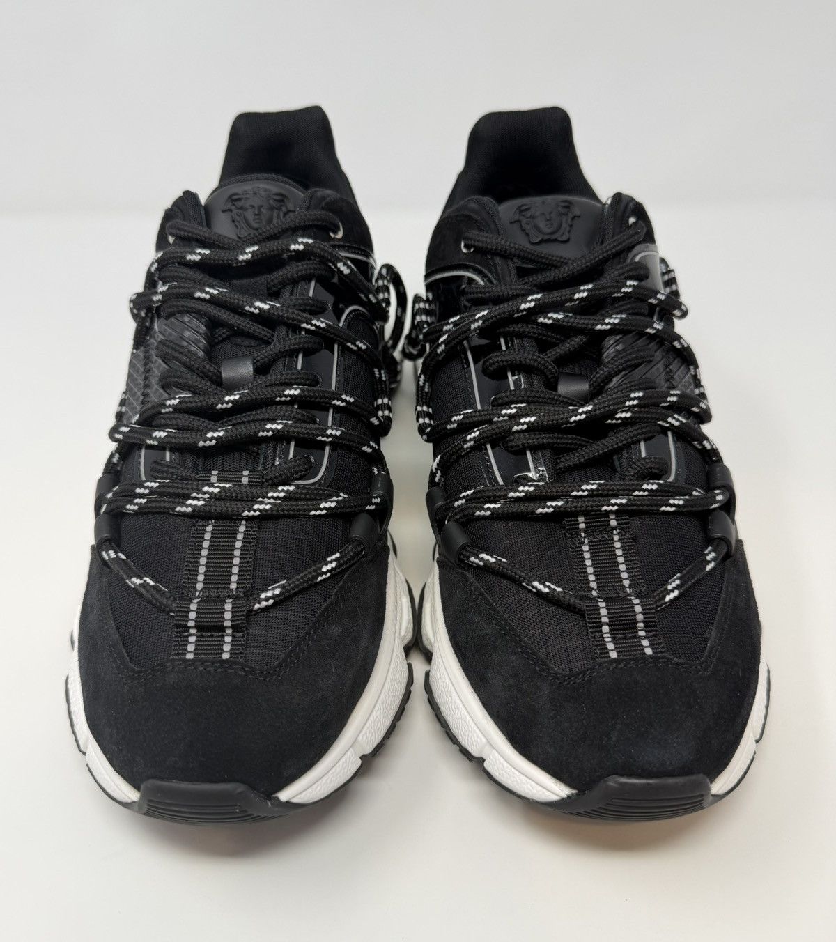 Versace Versace Trigeca Sneaker Black Size US 8 / EU 41 - 2 Thumbnail