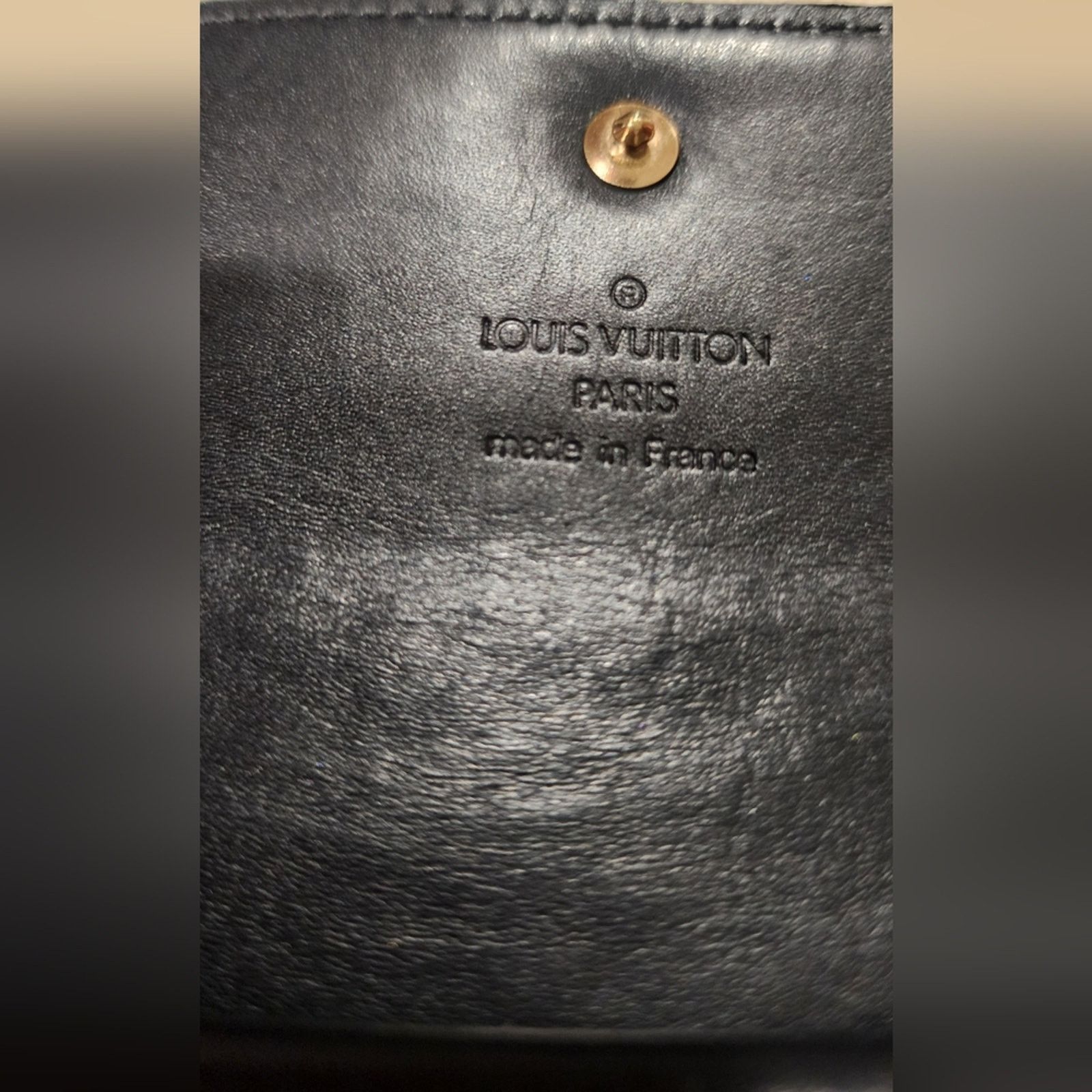 Louis Vuitton Louis Vuitton Suhali Porte Trésor International Wallet Black Size ONE SIZE - 9 Thumbnail