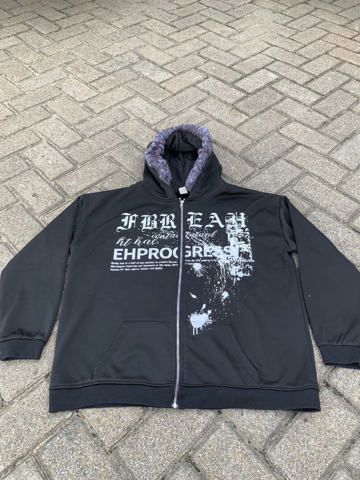 If Six Was Nine Fur hoodie ehprogress poem Ifsixwasnine Lgb Style Size US L / EU 52-54 / 3 - 3 Thumbnail