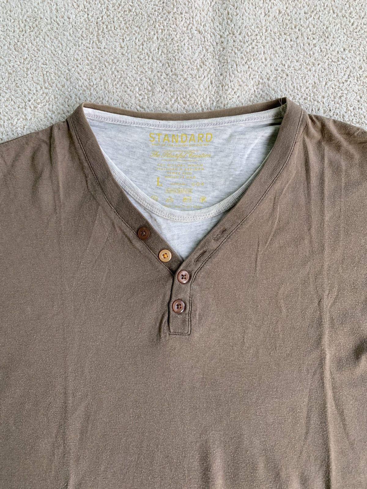 Hysteric Glamour × If Six Was Nine × KMRii JAPANESE Brand Double Layer Brown Feded TSHIRT Size US L / EU 52-54 / 3 - 3 Thumbnail