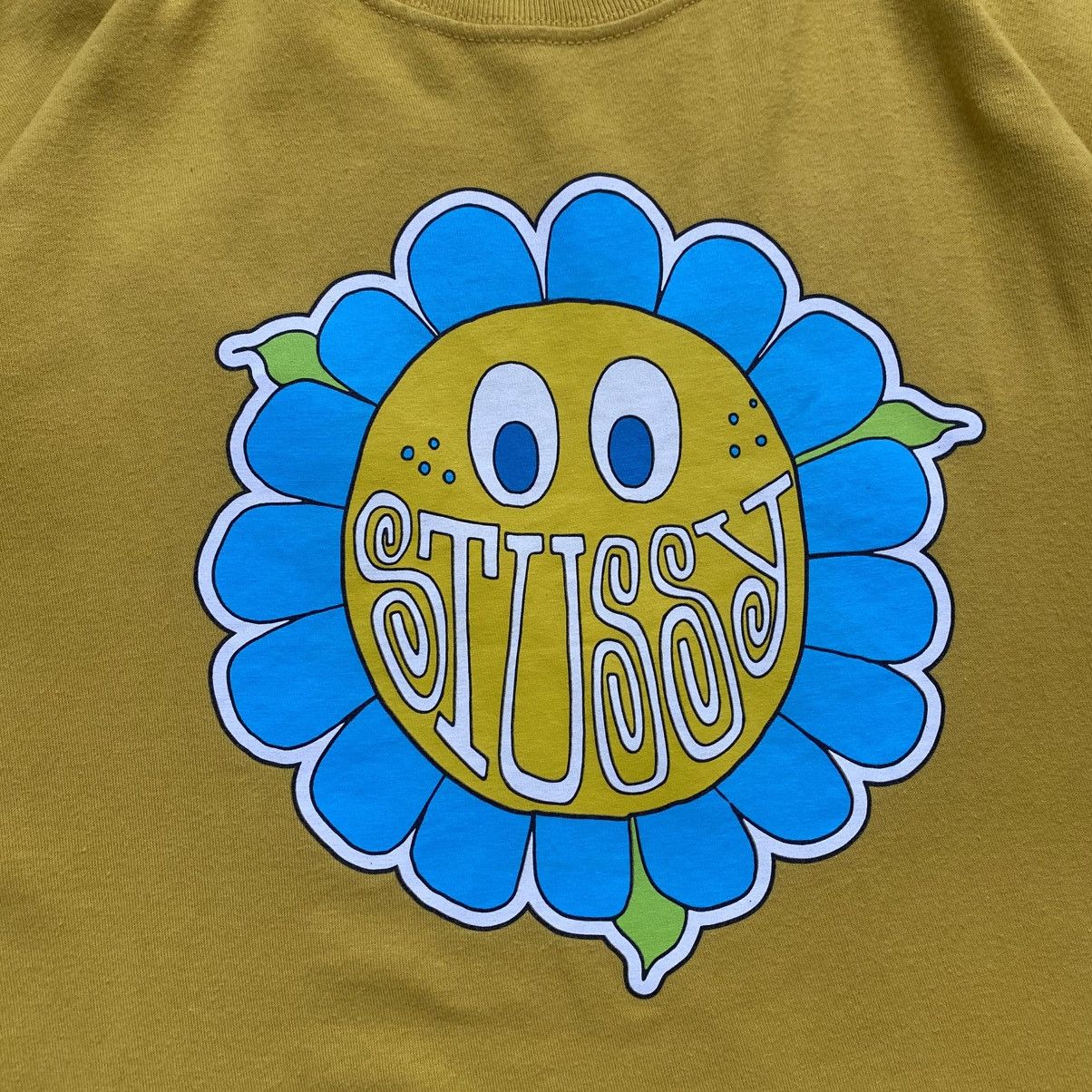 Stussy 🌼 Vintage Stussy tee Floral print Sketer Surf T-shirt Size US L / EU 52-54 / 3 - 4 Thumbnail