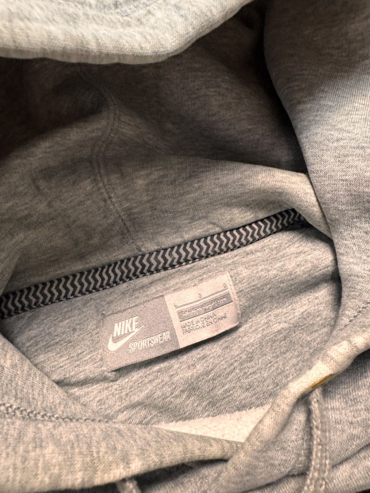 Nike × Vintage NIKE VINTAGE CENTER LOGO OVERSIZE BOXY HOODIE Size US L / EU 52-54 / 3 - 7 Thumbnail