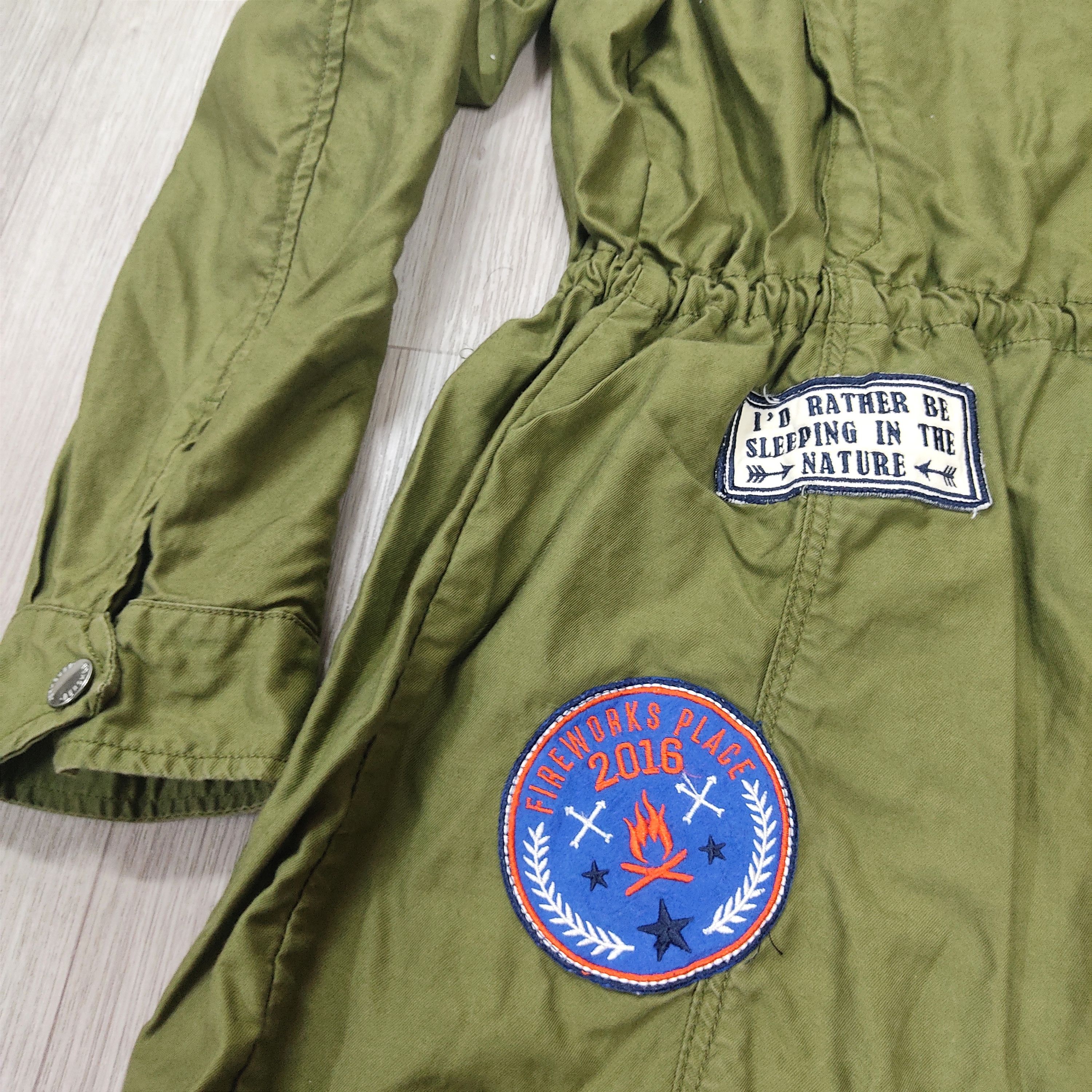Bershka × Japanese Brand BERSHKA CAMP 5 Mountas Patched Utility Parka Jacket Size L / US 10 / IT 46 - 12 Thumbnail