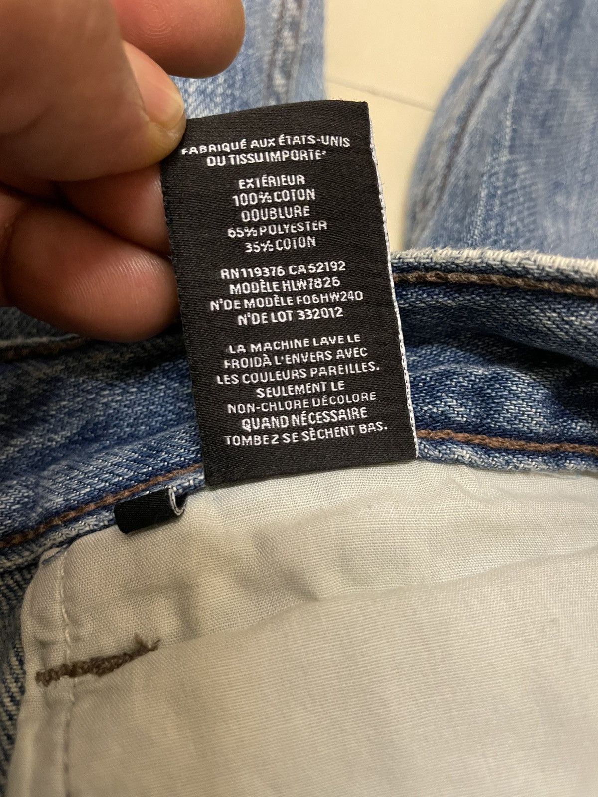 Helmut Lang Helmut Lang Relaxed Tapered Jeans Size US 34 / EU 50 - 9 Thumbnail