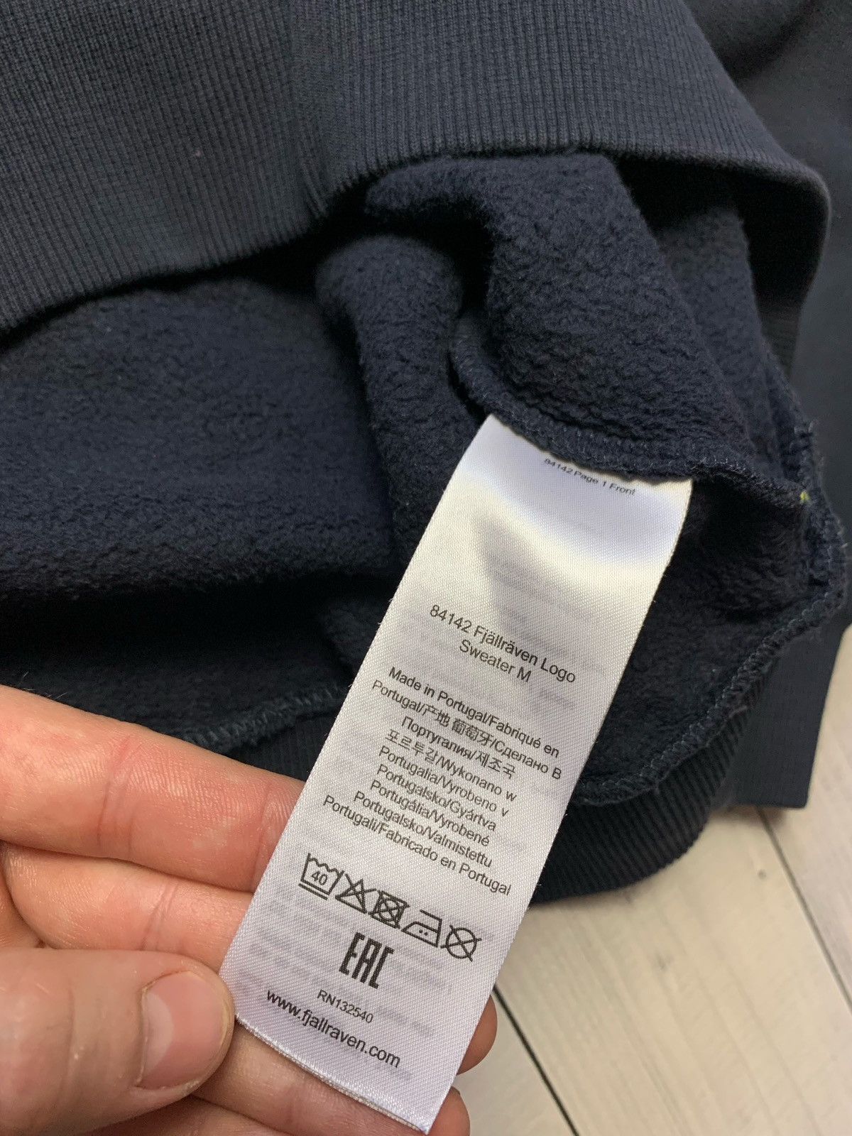 Fjallraven Fjallraven kanken sweatshirt navy Size XXL Size US XXL / EU 58 / 5 - 6 Thumbnail